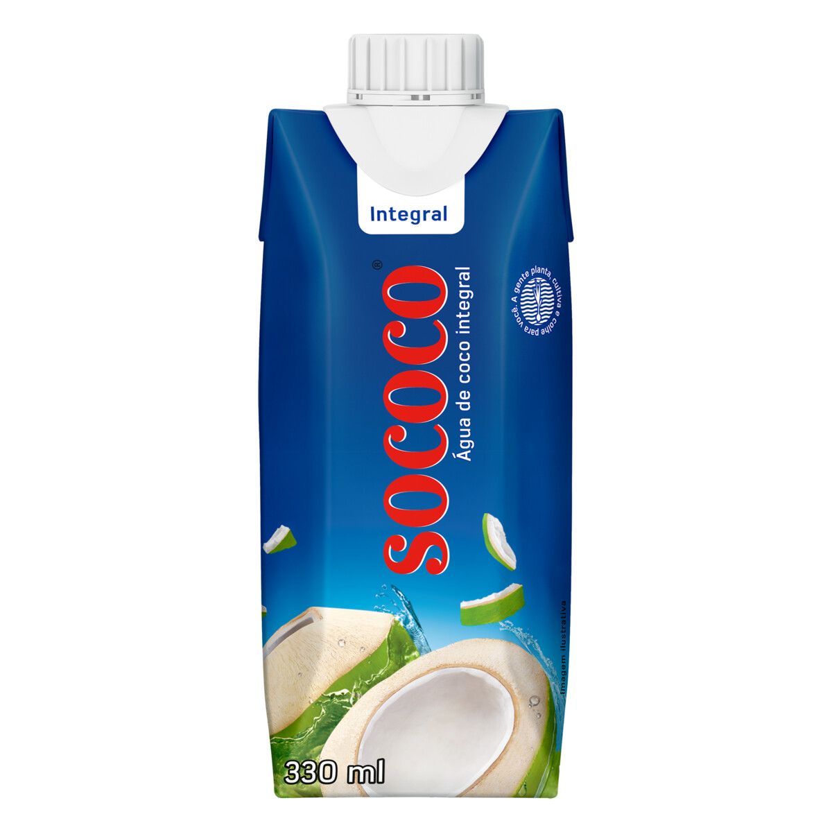 Água de Coco Sococo Integral Caixa 330ml