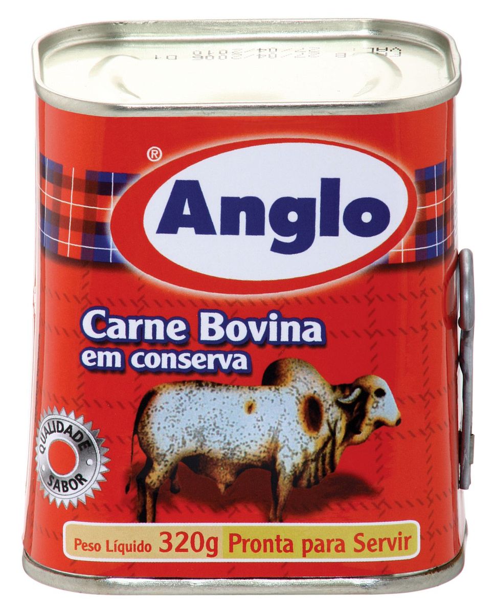 Carne Bovina em Conserva Anglo Lata 320g image number 0