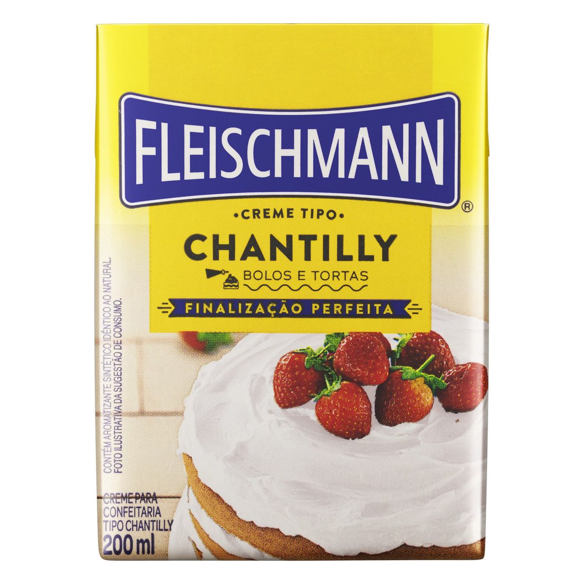 Creme Chantilly Fleischmann Caixa 200ml