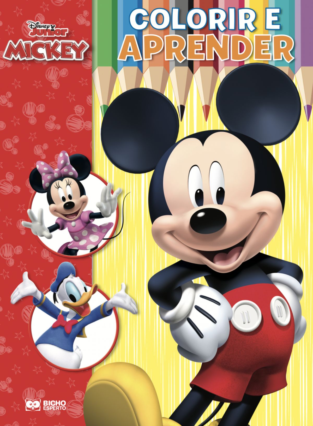 Livro Colorir e Aprender Disney A Casa do Mickey Mouse