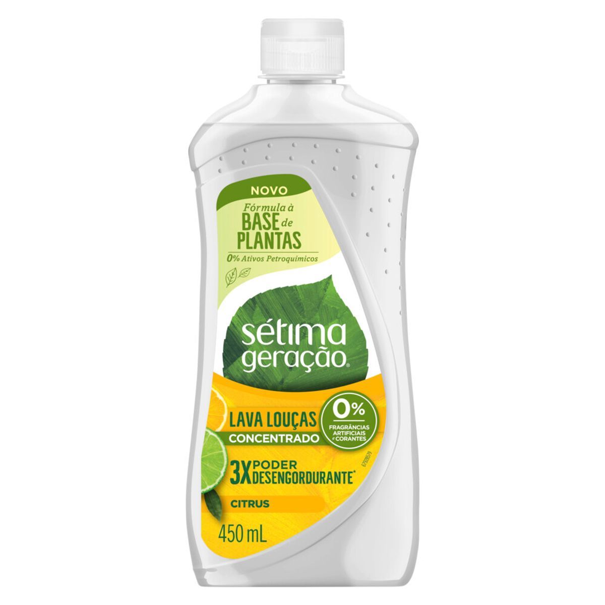 Detergente Concentrado Sétima Geração Citrus 450ml