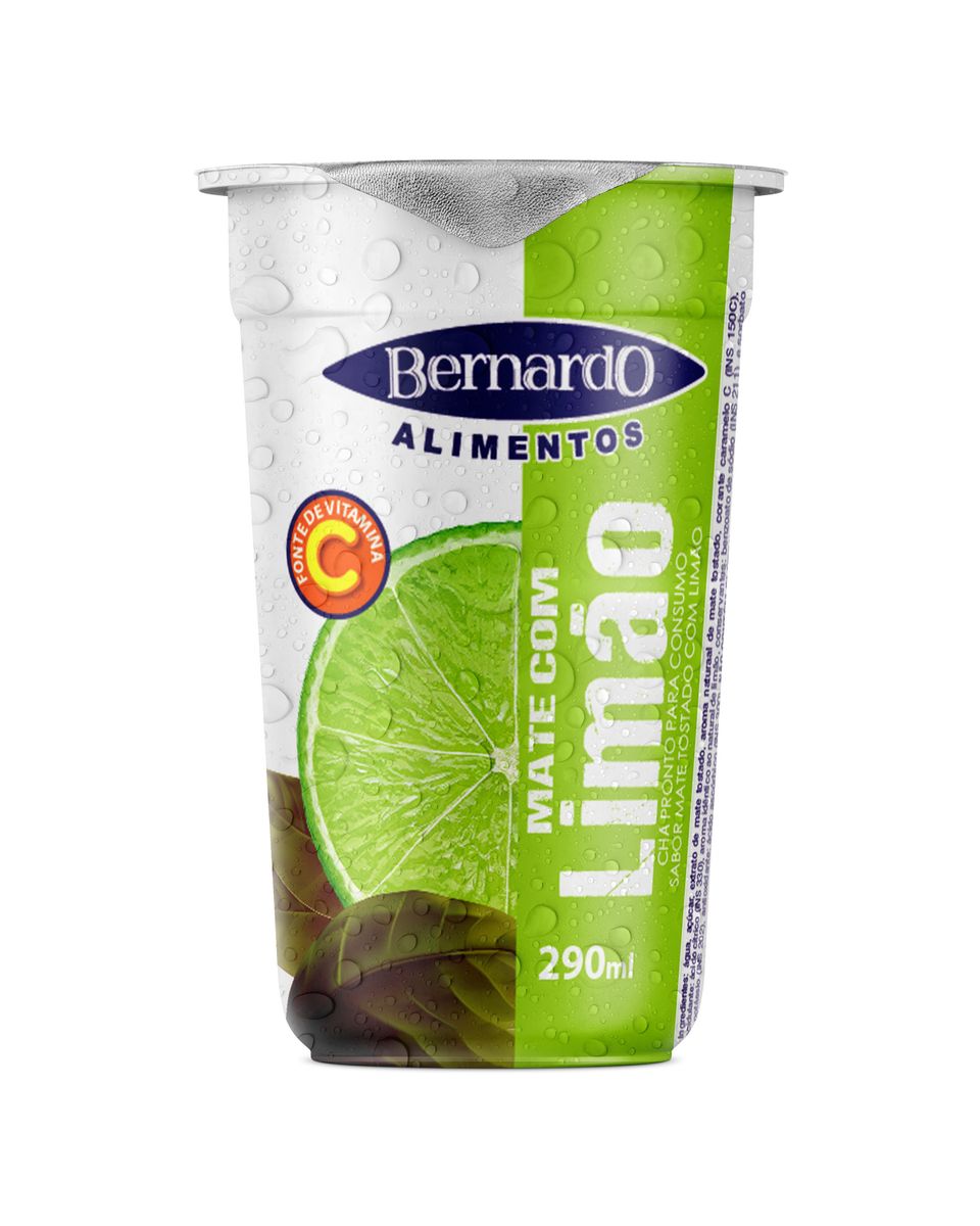Chá Mate Bernardo Limão 290ml