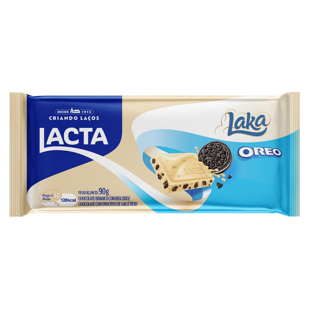 Chocolate Lacta Laka Oreo 90g