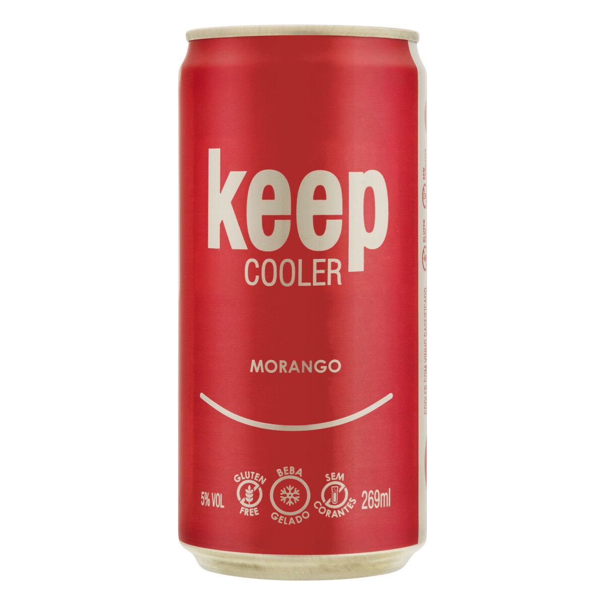 Aperitivo Keep Cooler Morango Lata 269ml image number 0