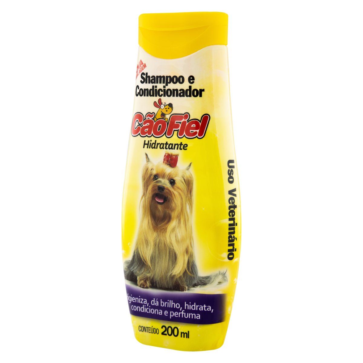 Shampoo e Condicionador para Cães Hidratante Cão Fiel Frasco 200ml image number 2