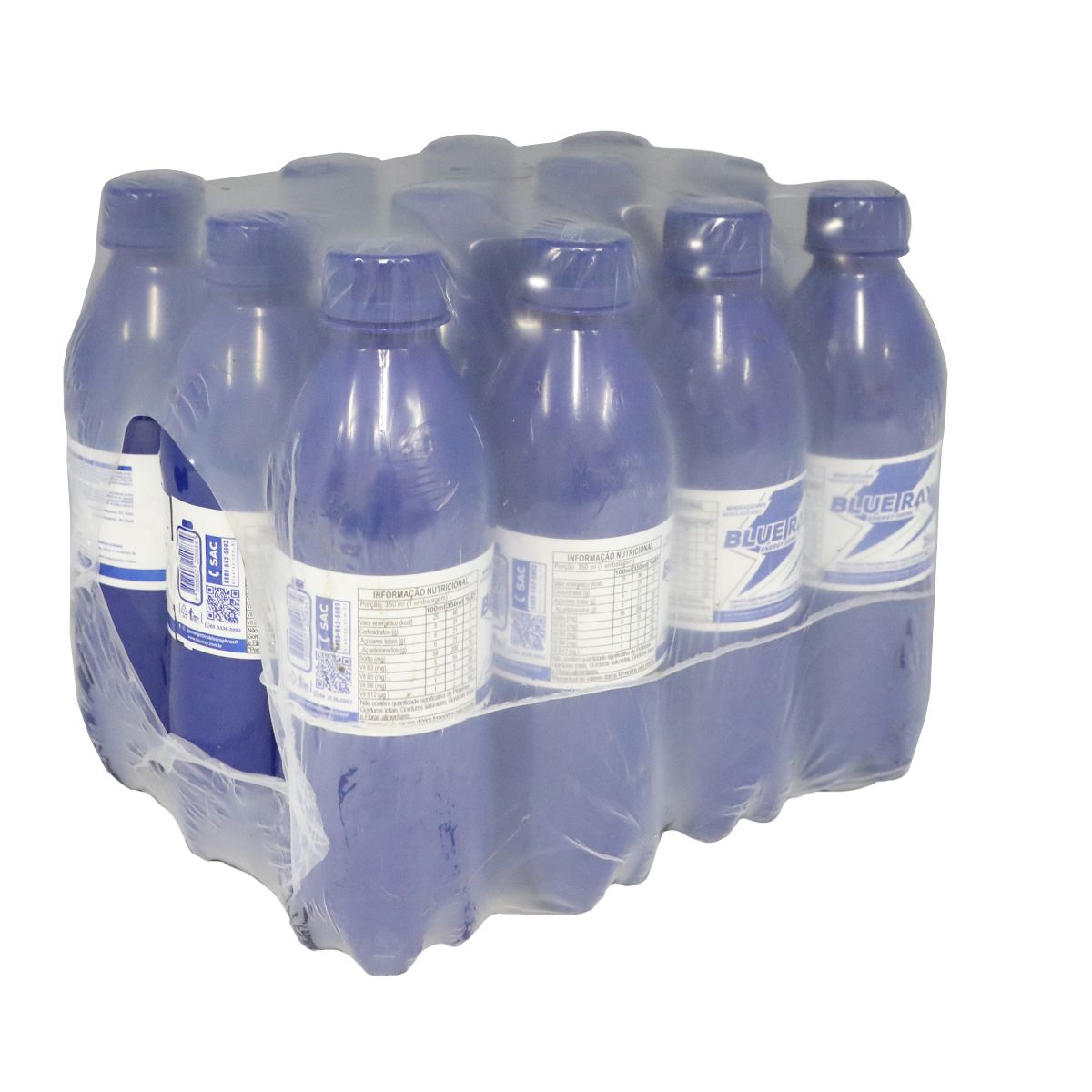Energético Blue Ray Drink 350ml (Pack com 12 und)