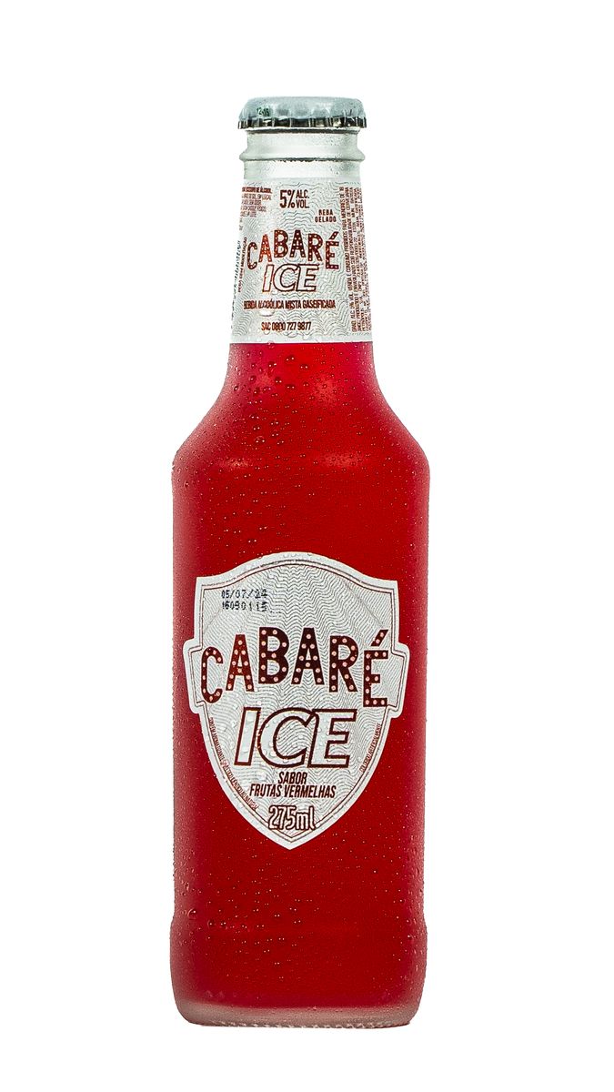 Bebida Alcoólica Mista Cabaré Ice Frutas Vermelhas 275ml