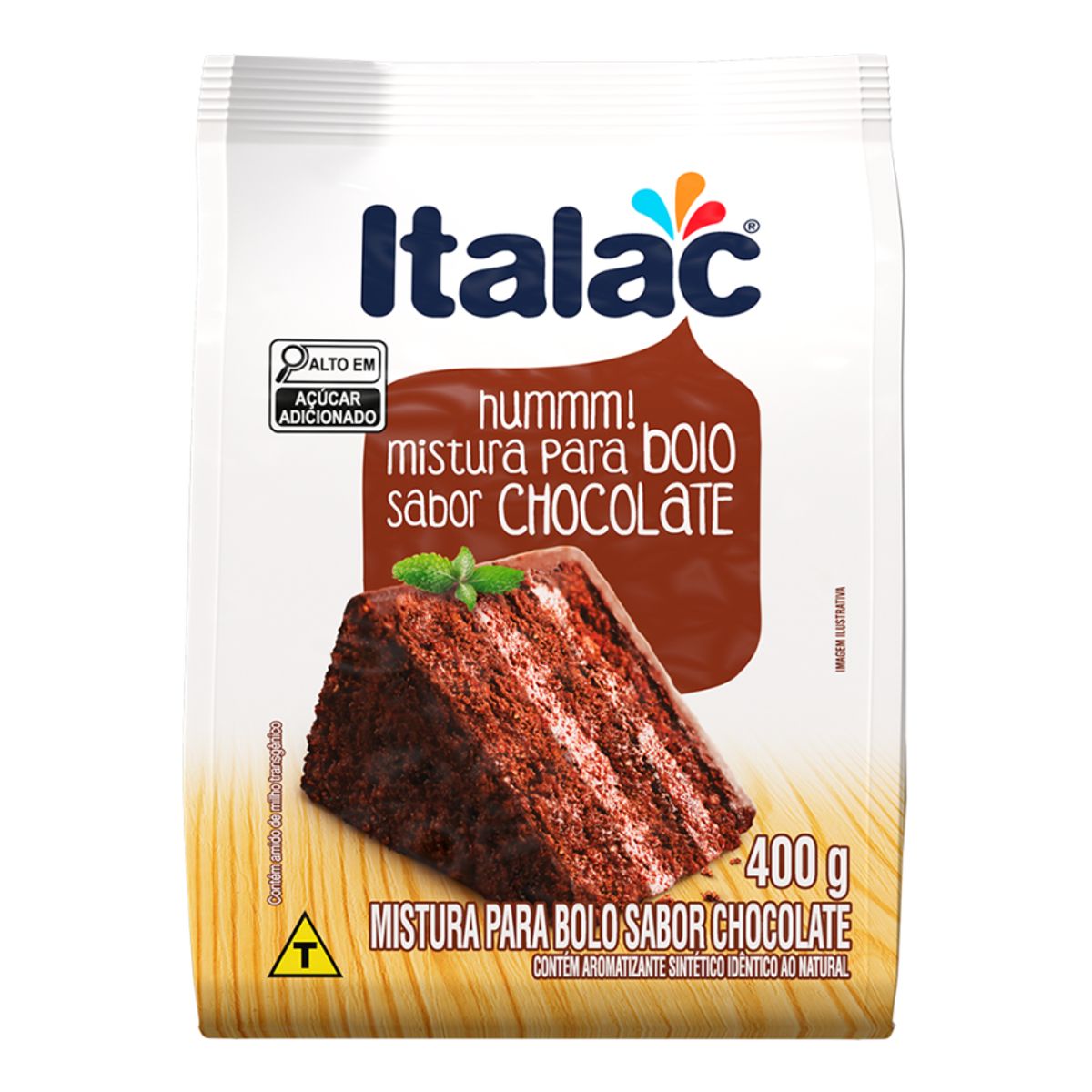 Mistura Para Bolo Italac Chocolate 400g