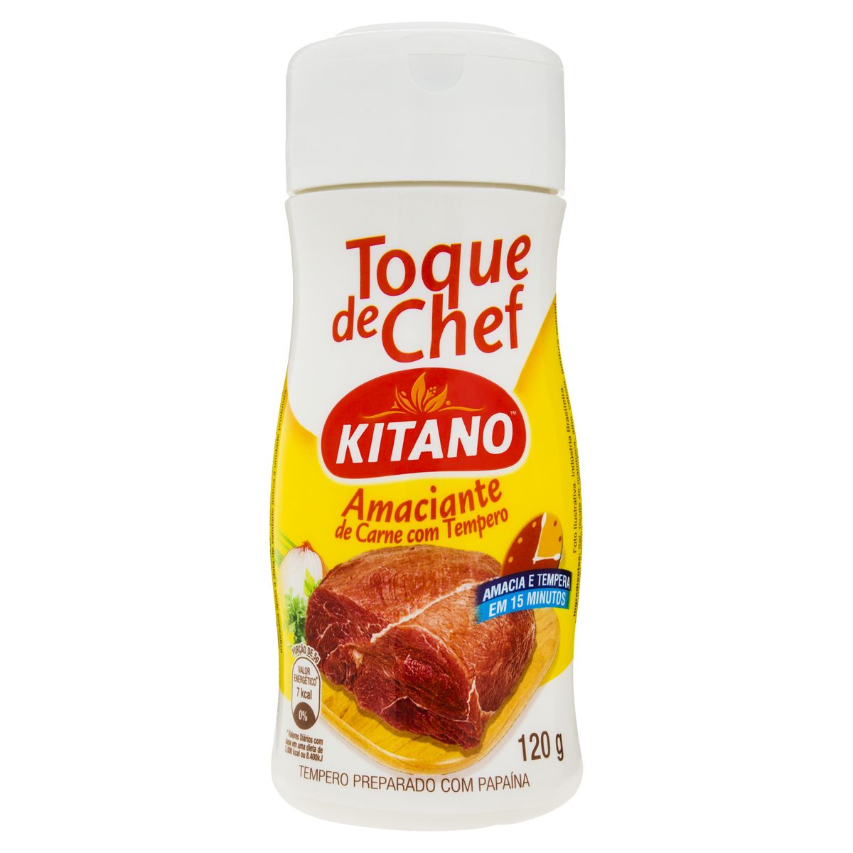 Amaciante de Carne Kitano com Tempero Toque de Chef 120g image number 0