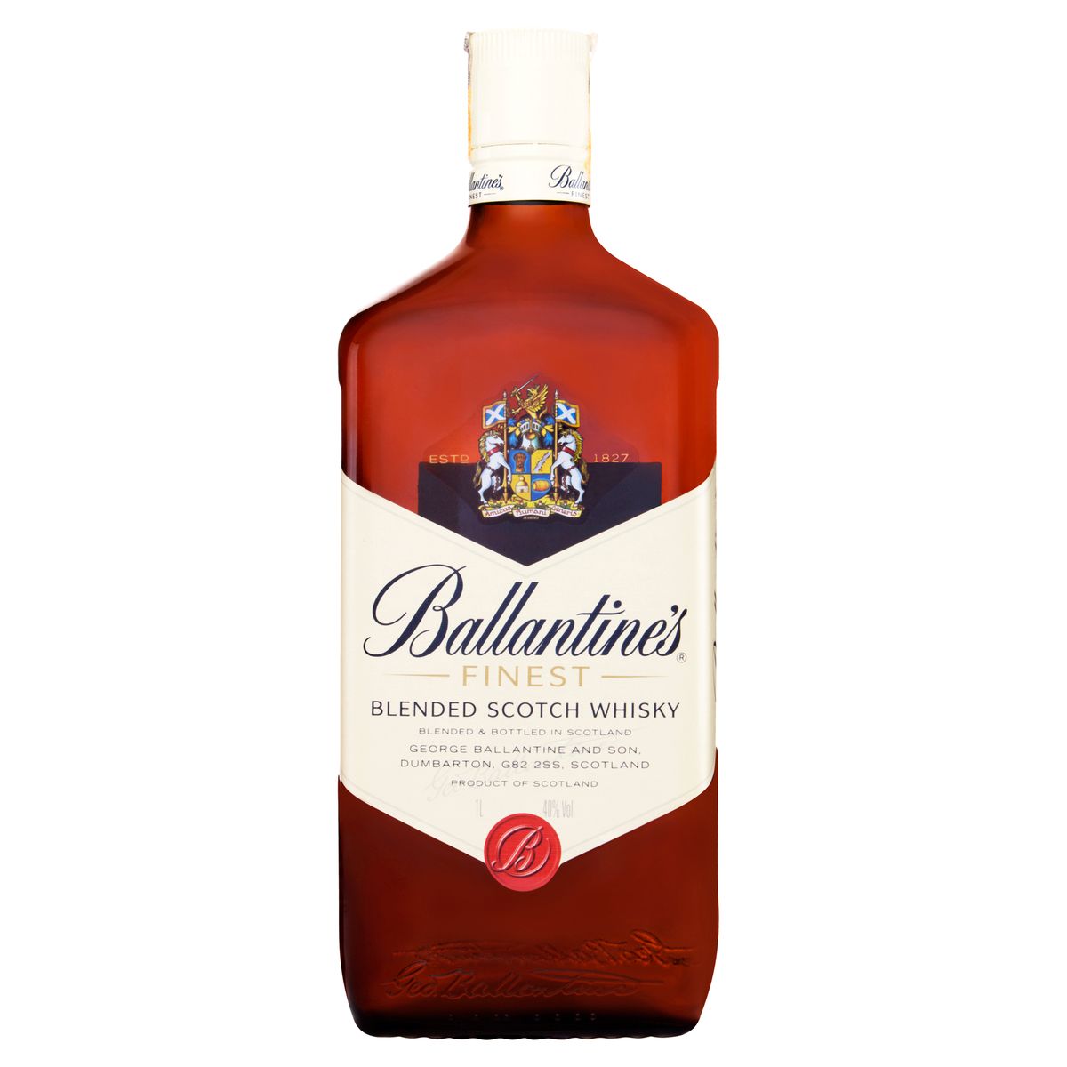 Whisky Ballantine's Finest Blended Garrafa 1l image number 0