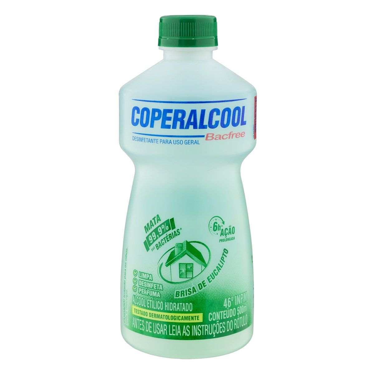 Álcool Líquido Coperalcool Brisa de Eucalipto 46º INPM 500ml