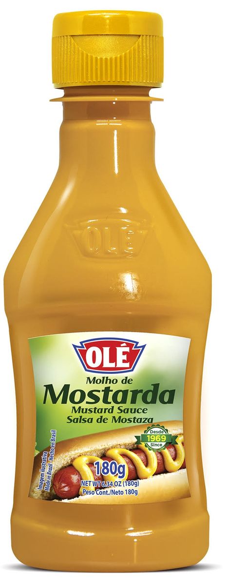 Mostarda Olé Squeeze 180g