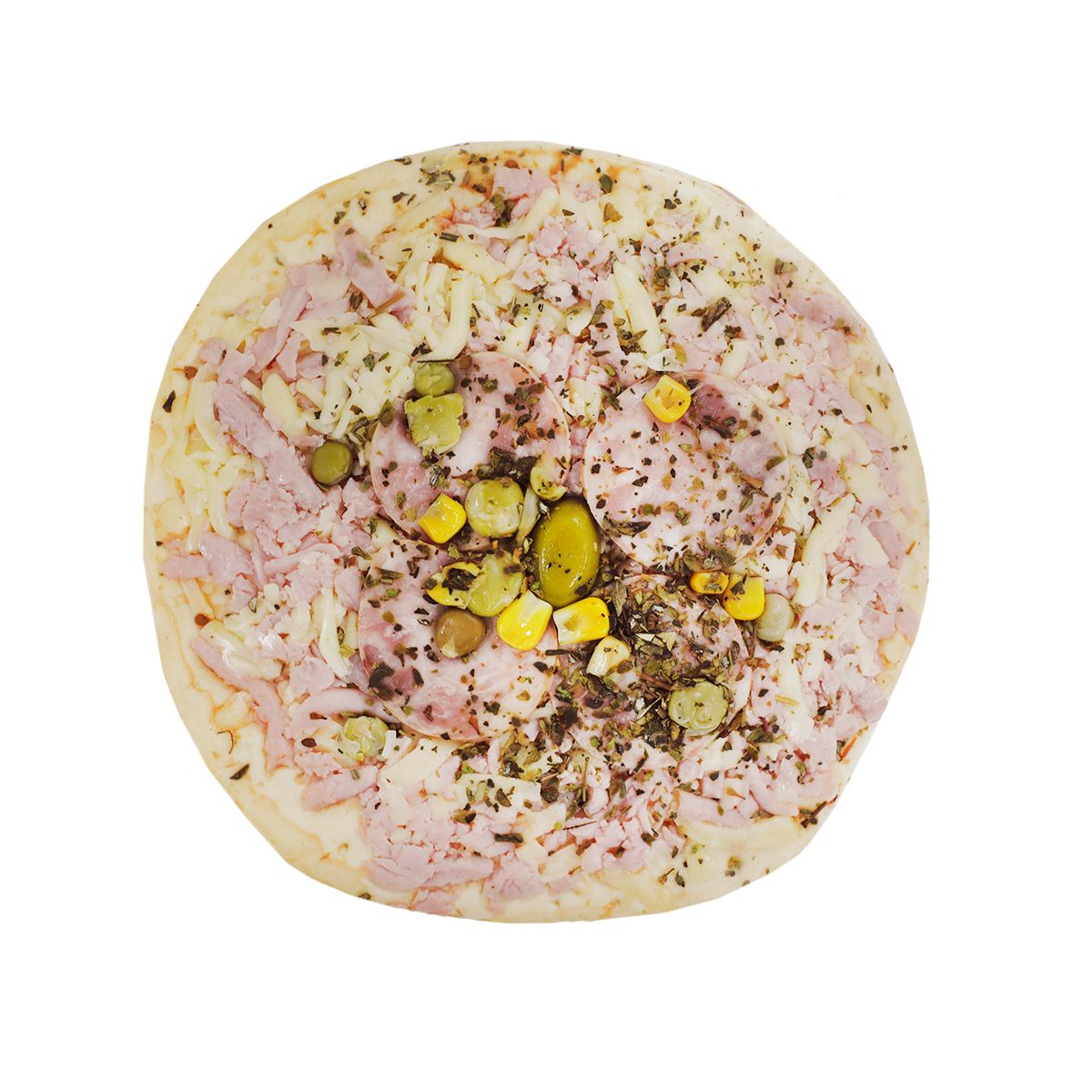 Mini Pizza de Presunto com Mussarela IG 1 Unid. Aprox. 200g