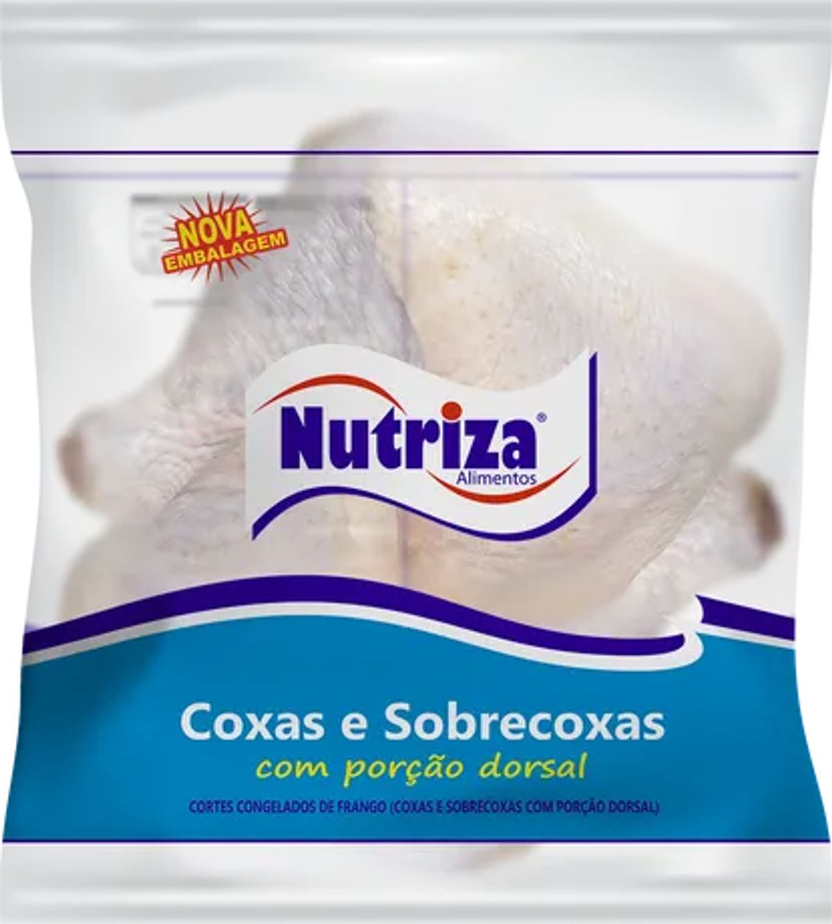 Coxa e Sobrecoxa Frango Dorsal Nutriza Congelada Aprox.1kg