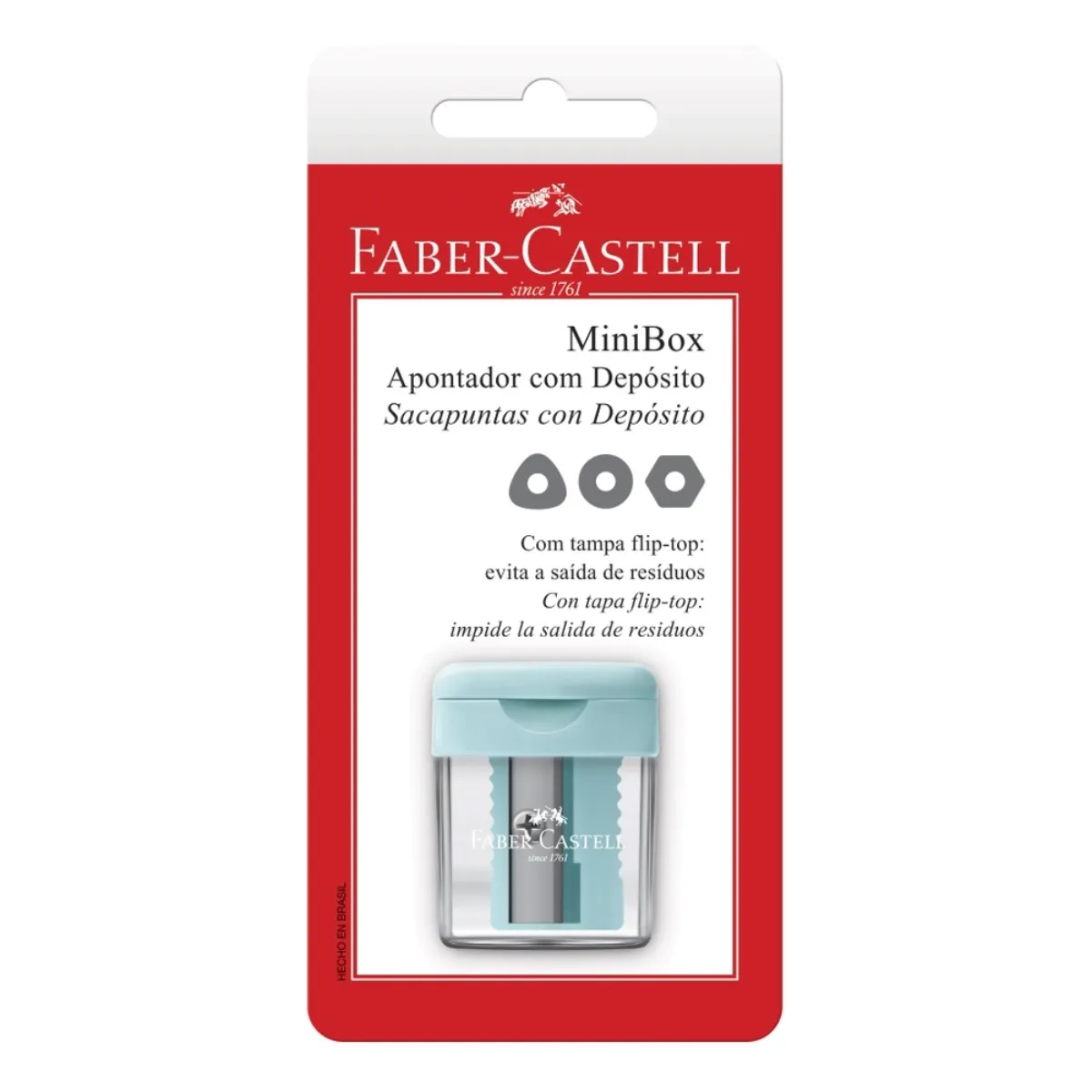 Apontador Faber Castell com Deposito Minibox image number 0