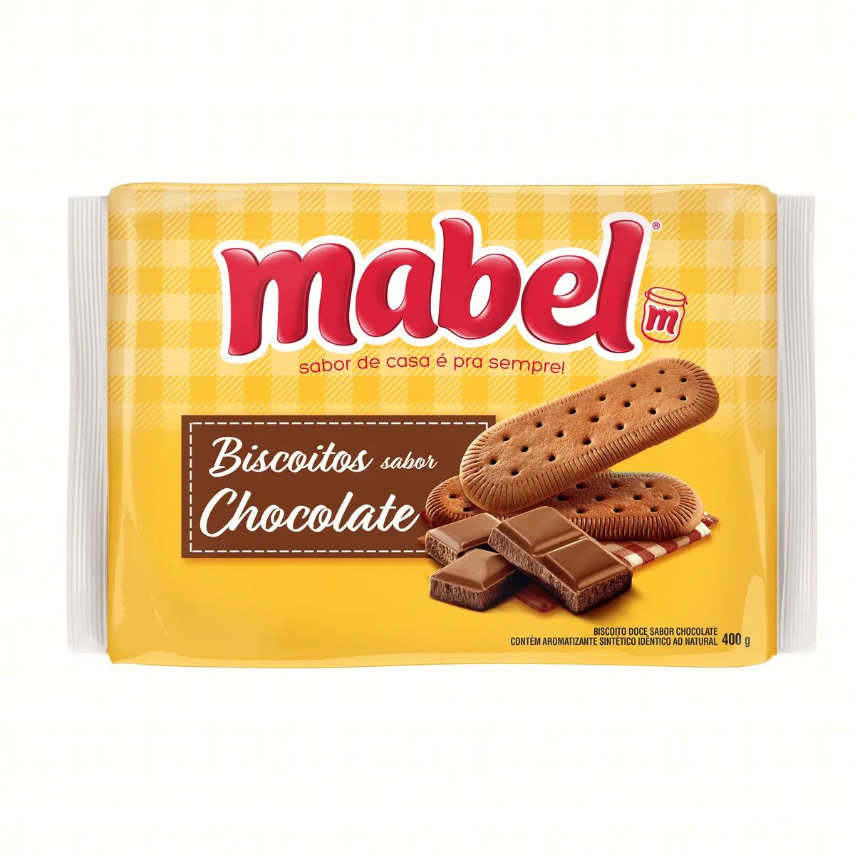 Biscoito Chocolate Mabel Pacote 400G