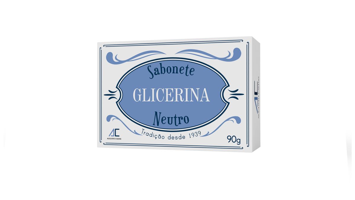Sabonete Barra Glicerina Neutro 90g
