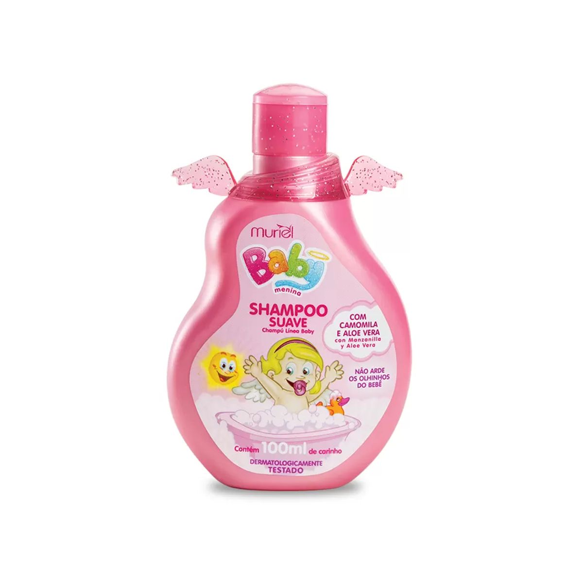 Shampoo Suave Muriel Baby Menina 100ml image number 0