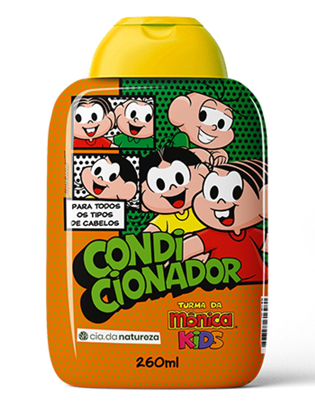 Condicionador Turma da Mônica Kids Todos os Tipos de Cabelos 260ml image number 0