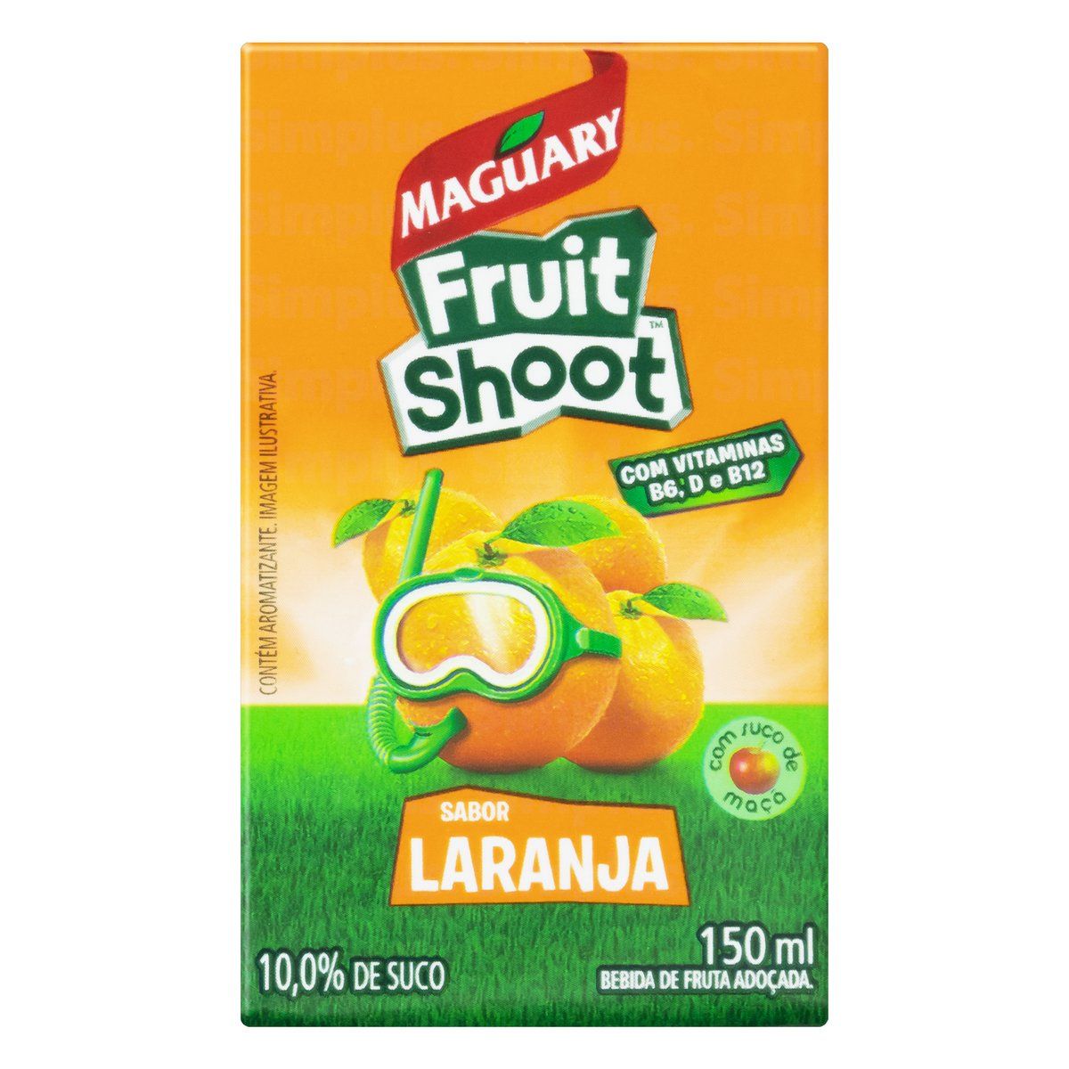 Bebida Adoçada Laranja Maguary Fruit Shoot Caixa 150ml