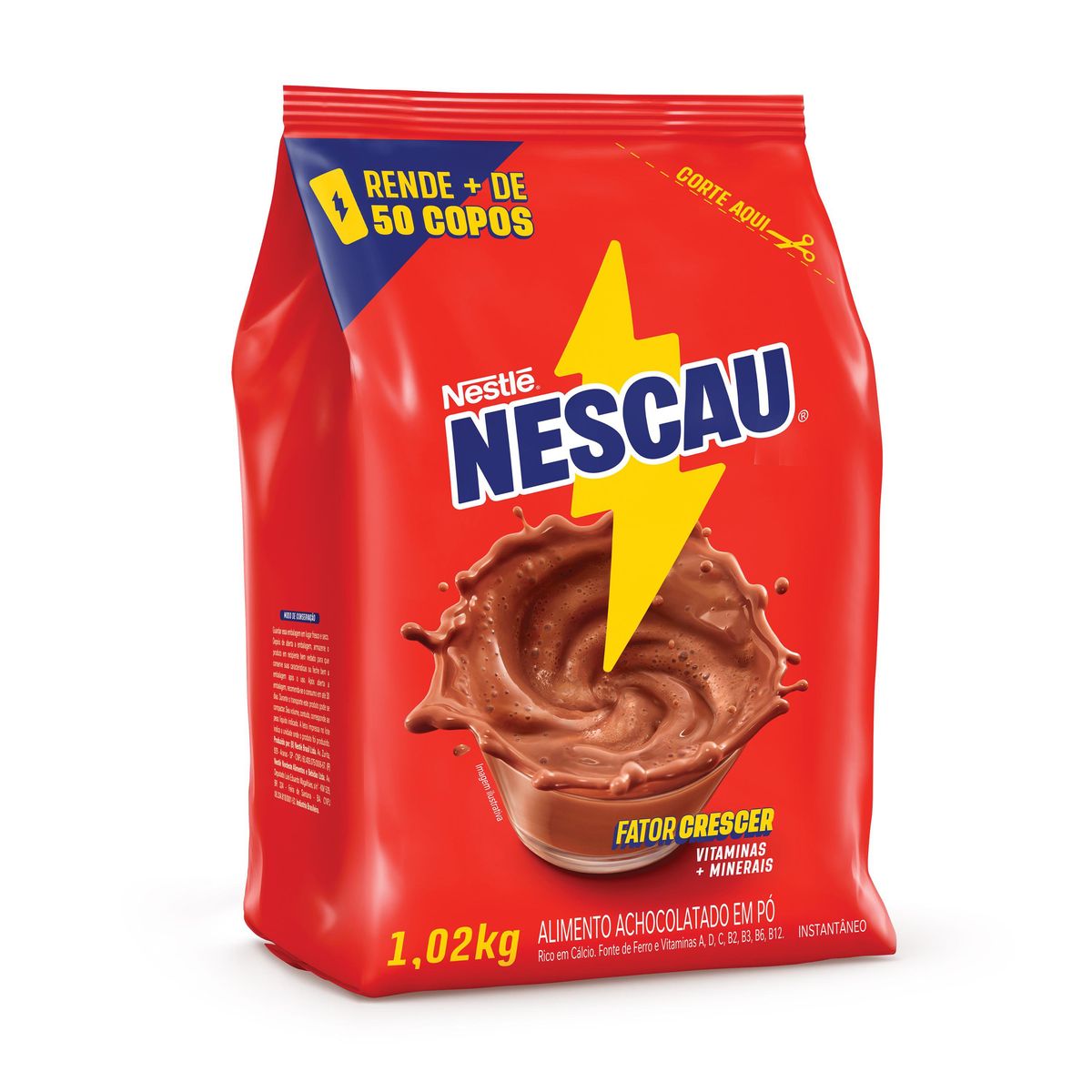Achocolatado em Pó Nescau Pacote 1,02kg image number 0