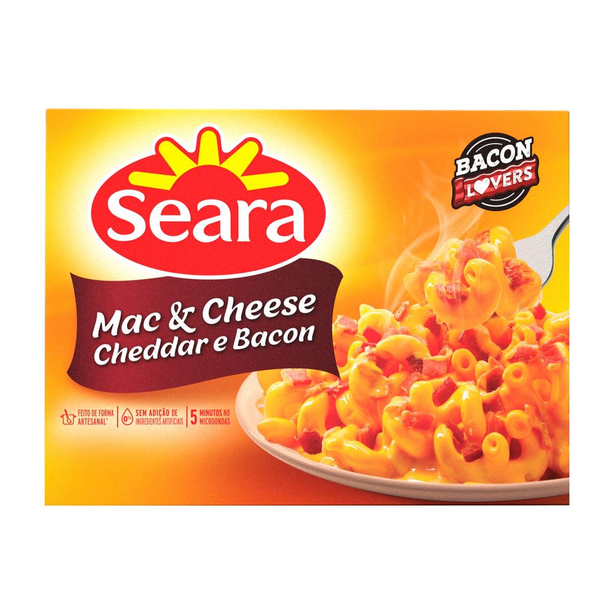 Mac&cheese bacon Seara 300g