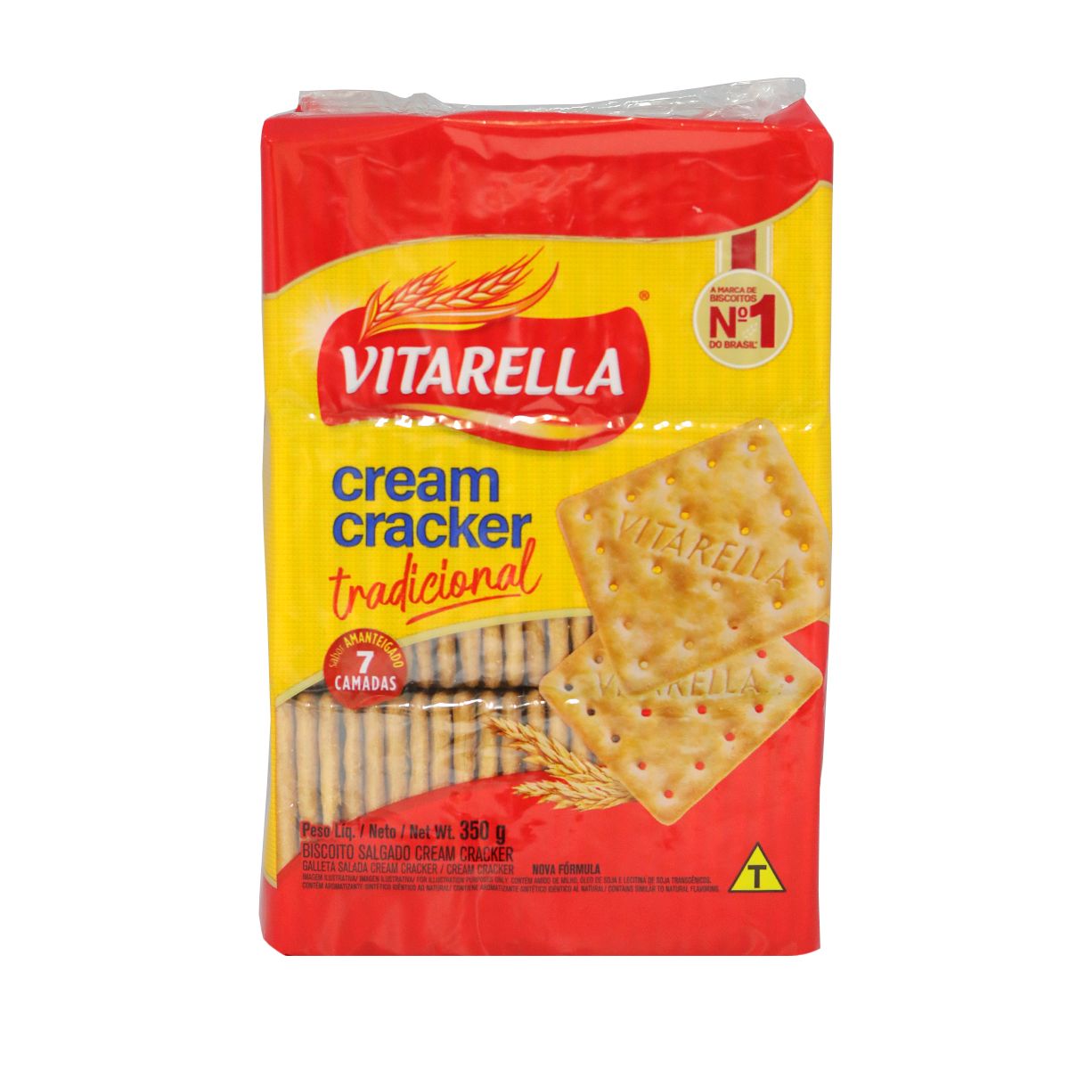 Biscoito Vitarella Cream Cracker Pacote 350g
