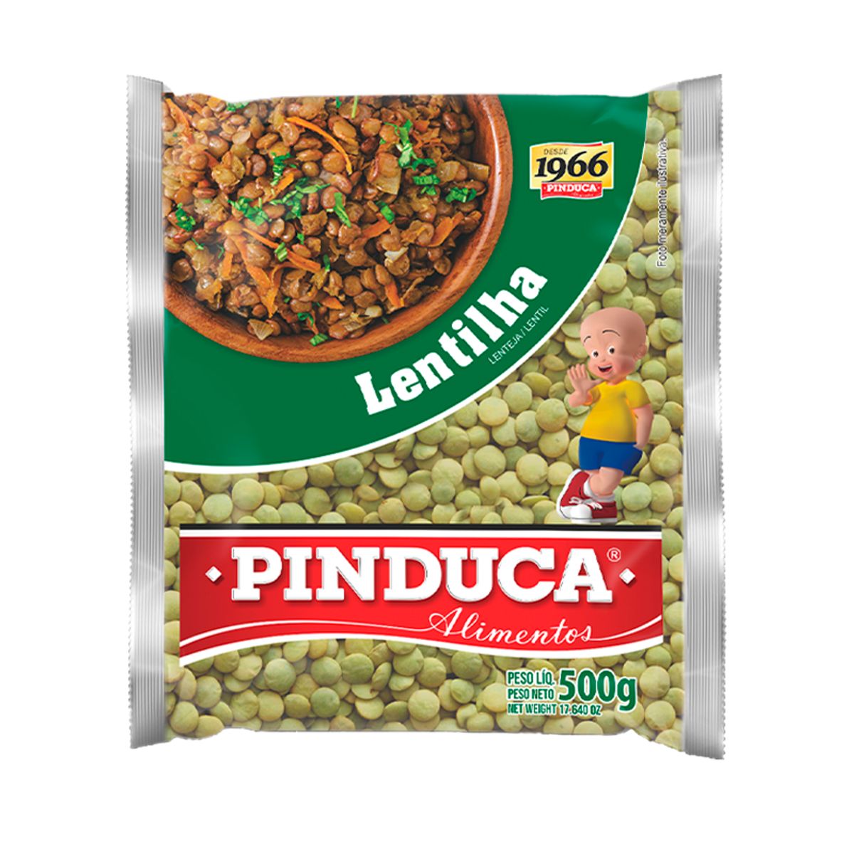Lentilha Pinduca Pacote 500g