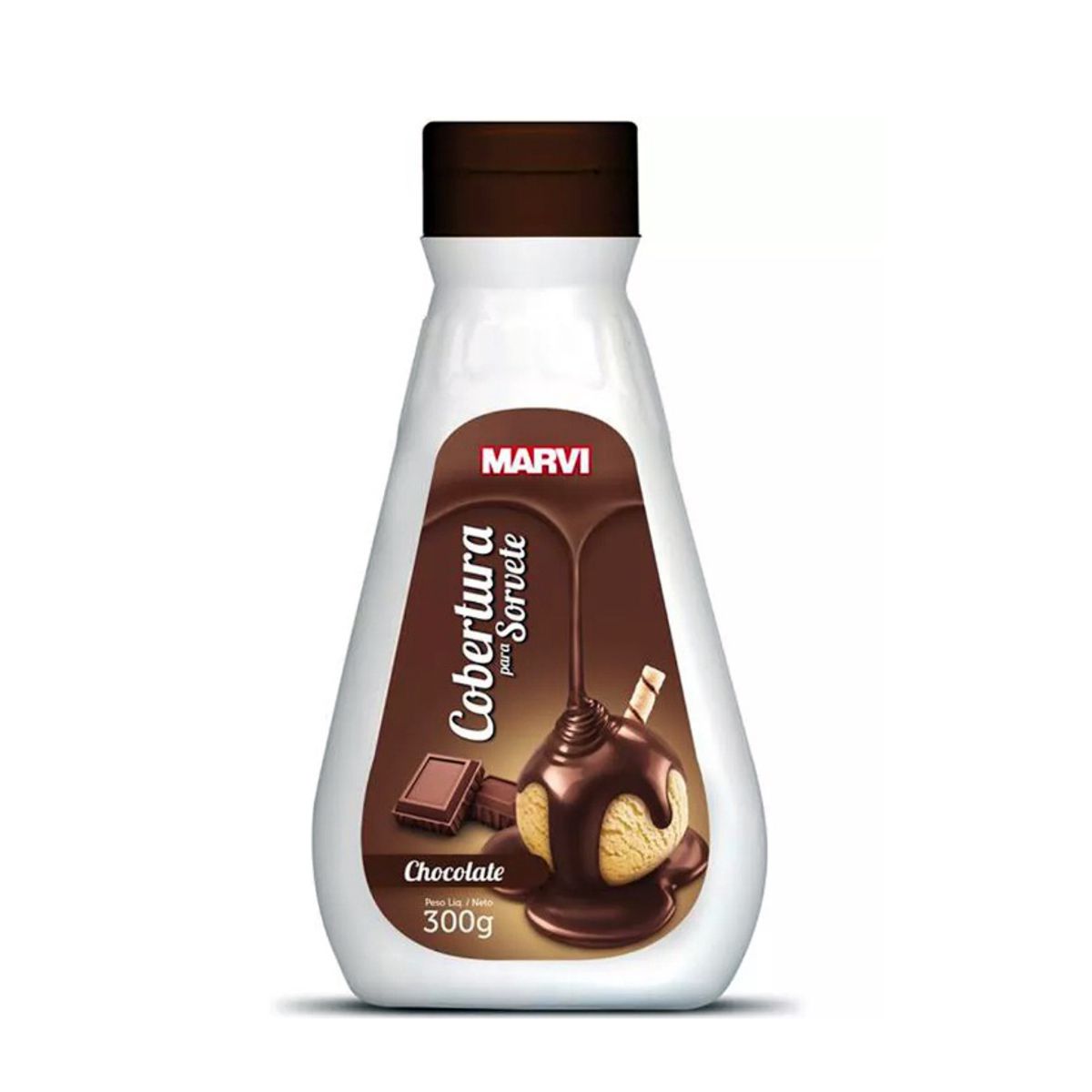 Cobertura para Sorvete Marvi Chocolate 300g