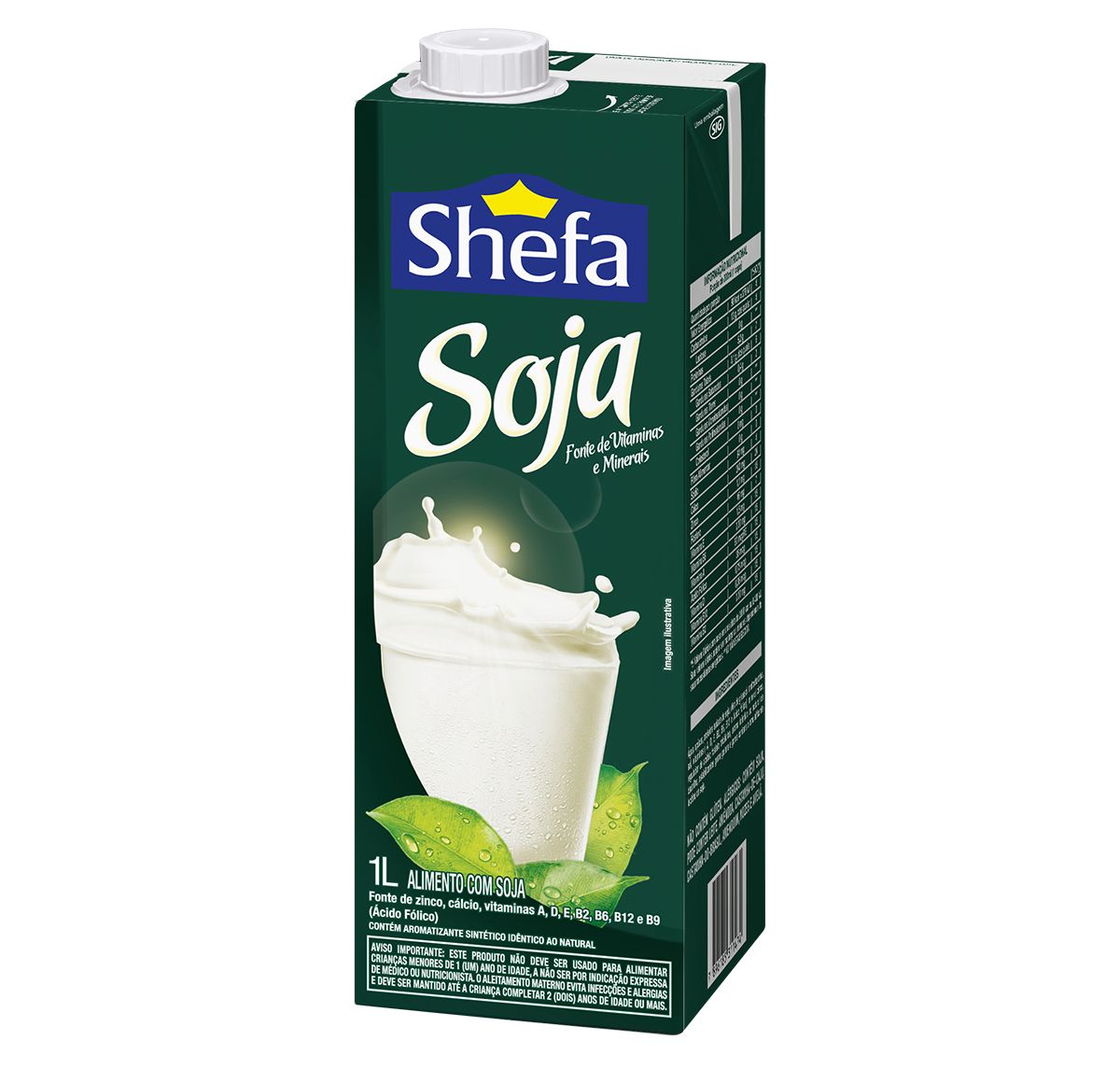Alimento de Soja Shefa Sabor Original 1L