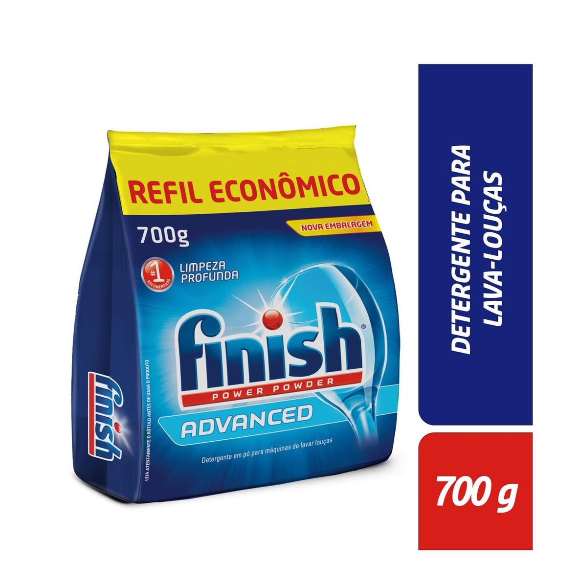 Detergente para Lava Louças Finish em Pó 700g image number 1