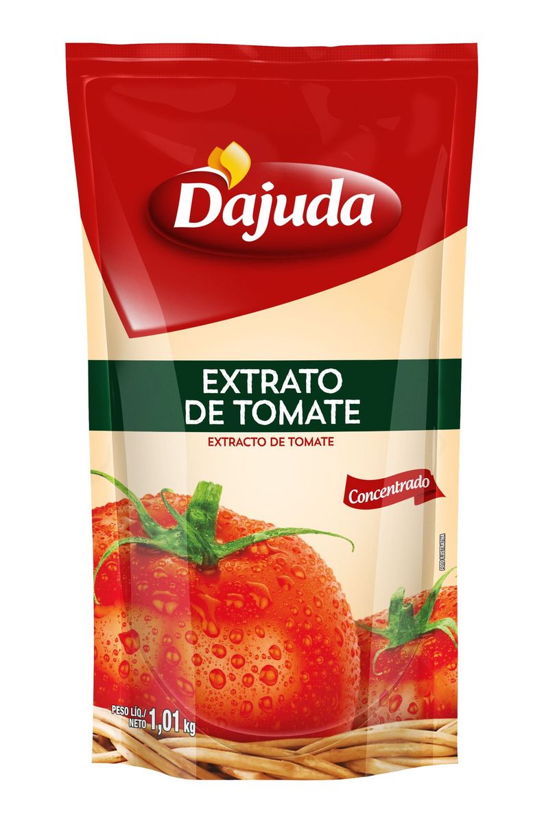 Extrato de Tomate Concentrado Dajuda Sachê 1,010kg image number 0