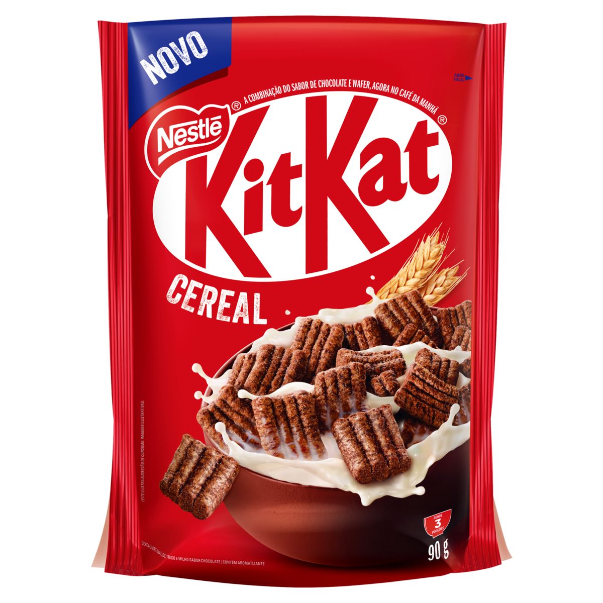 Cereal Matinal Kitkat Chocolate Sachê 90g