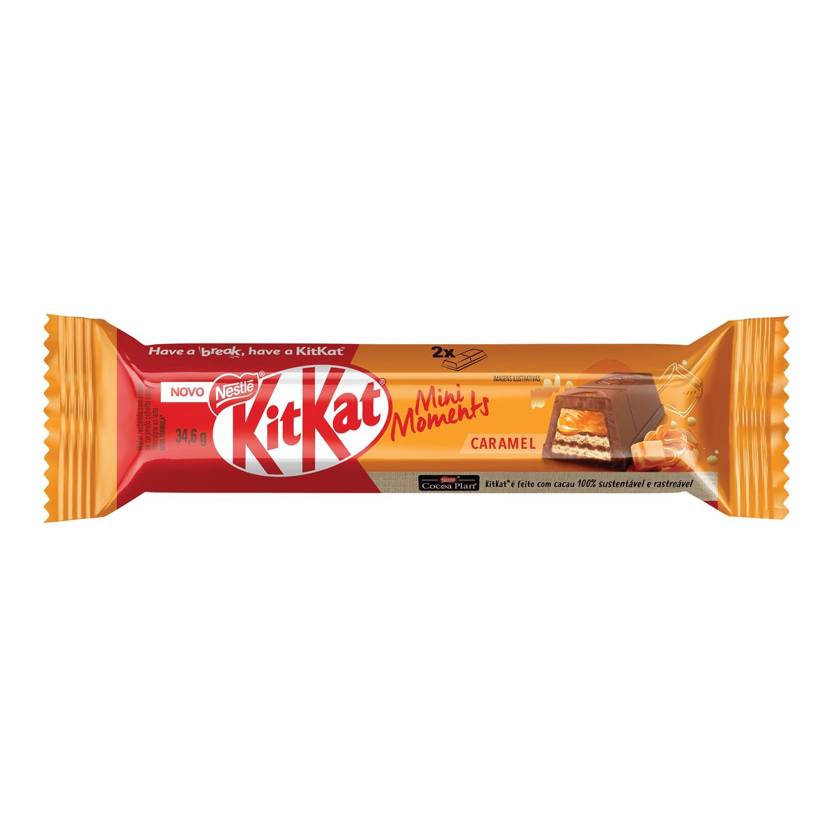 Chocolate KitKat Caramel 34,6g