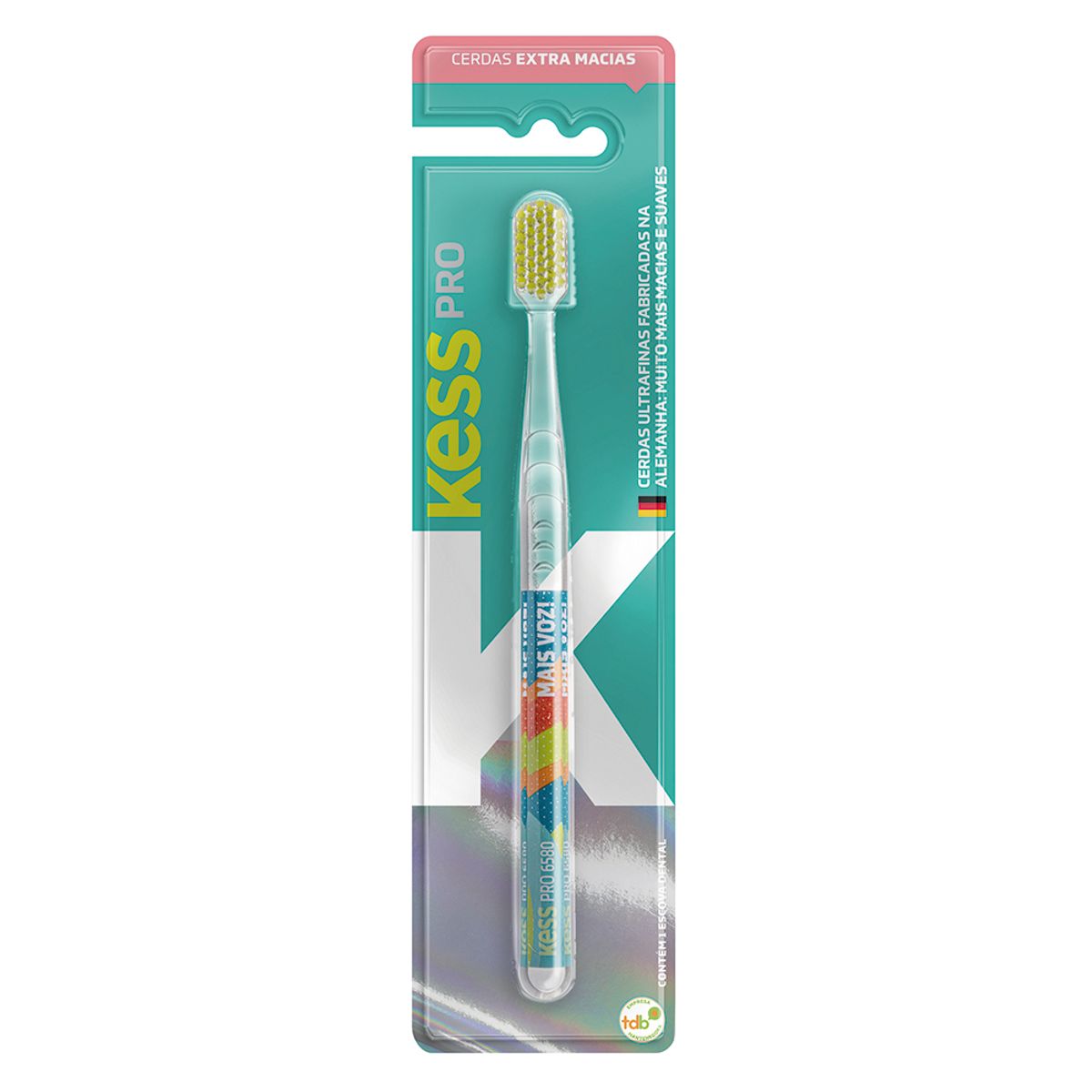 Escova Dental Kess Pro Extra Macia 1 Unidade