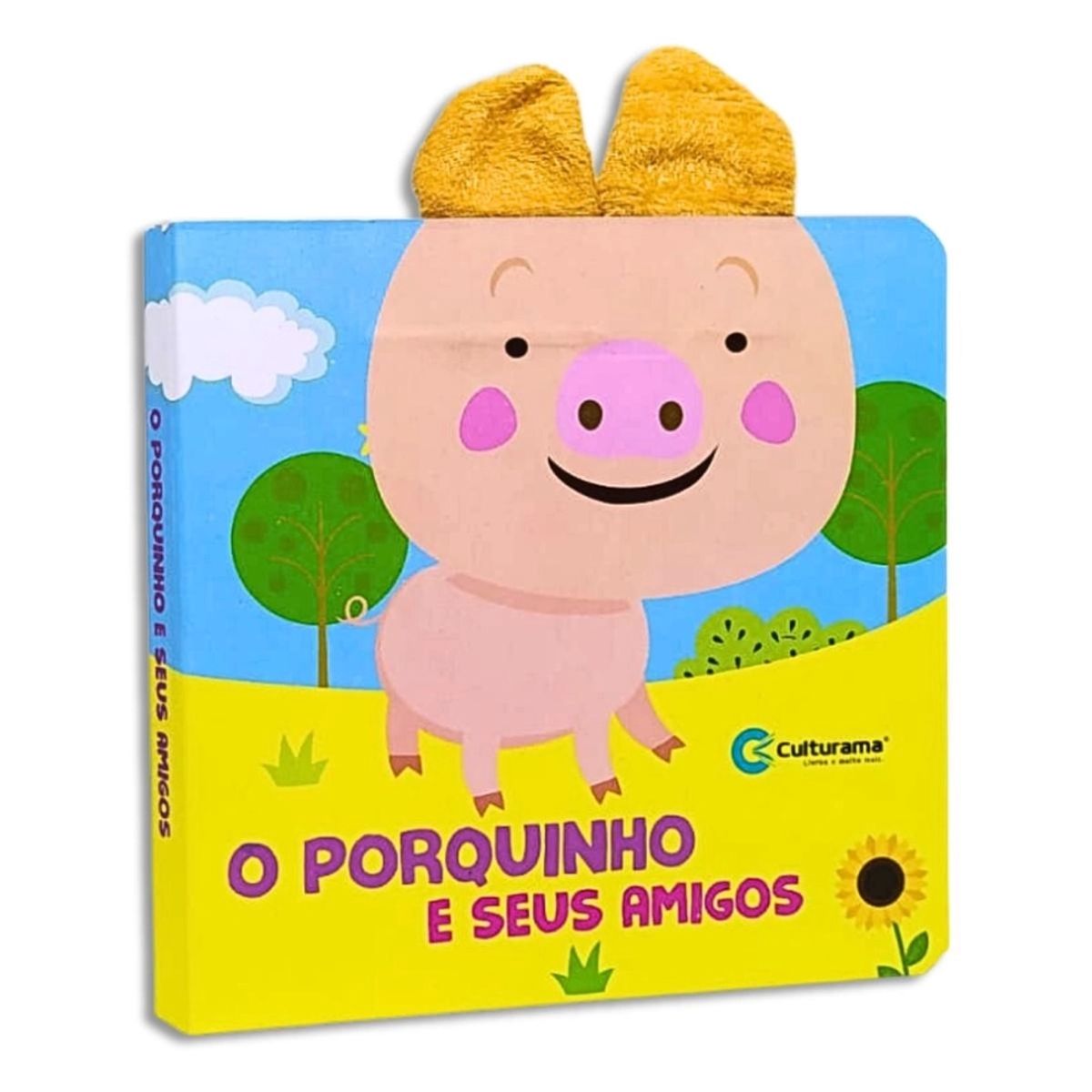 Cartonado Culturama O Porquinho e Seus Amigos Orelha Fofinha