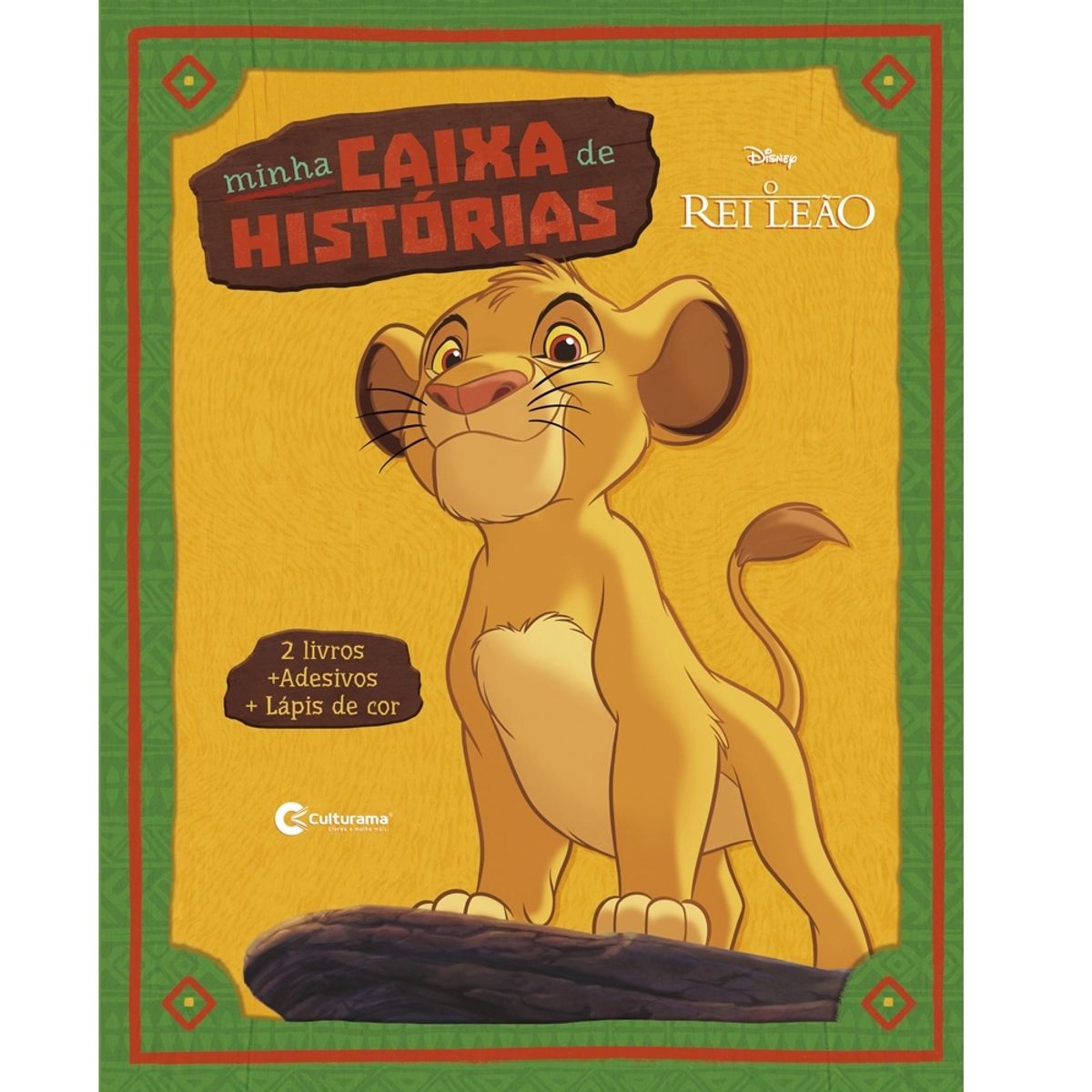 Livro Culturama Minha Caixa de Histórias O Rei Leão