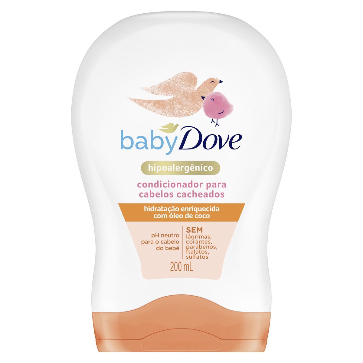 Condicionador Dove Baby  Hidratação Enriquecida Óleo de Coco 200ml