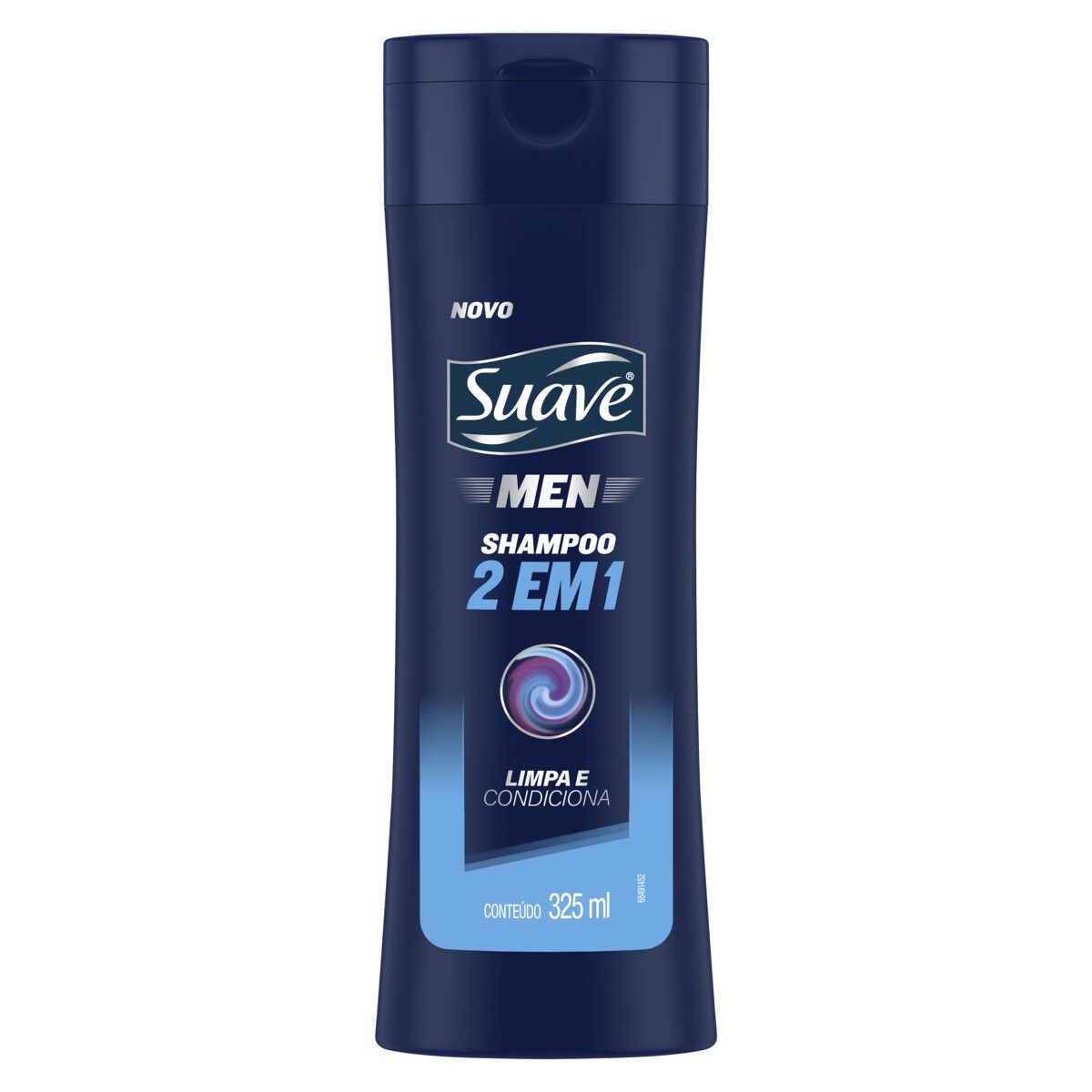 Shampoo 2 em 1 Suave Men Frasco 325ml