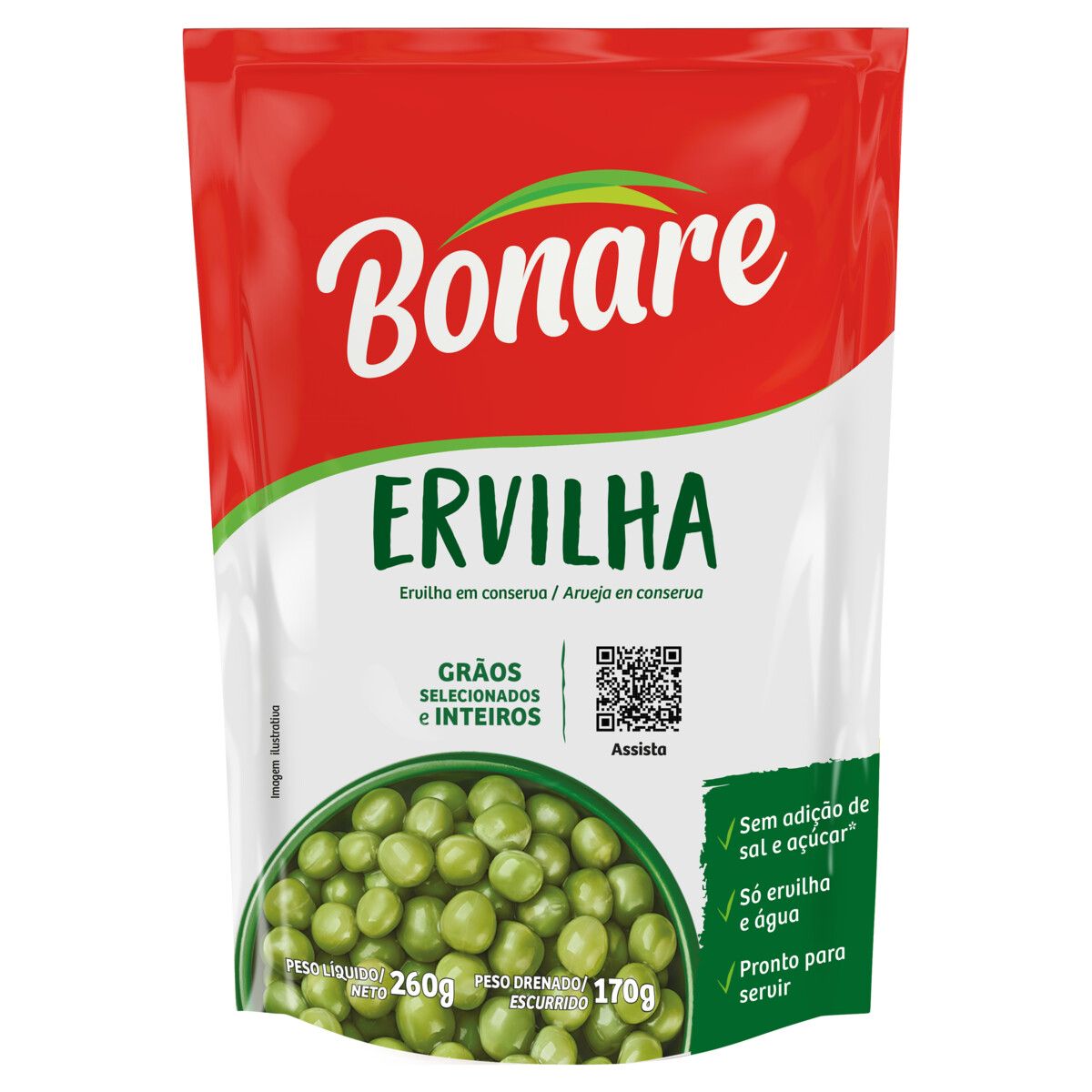 Ervilha Bonare Sachê 170g image number 0