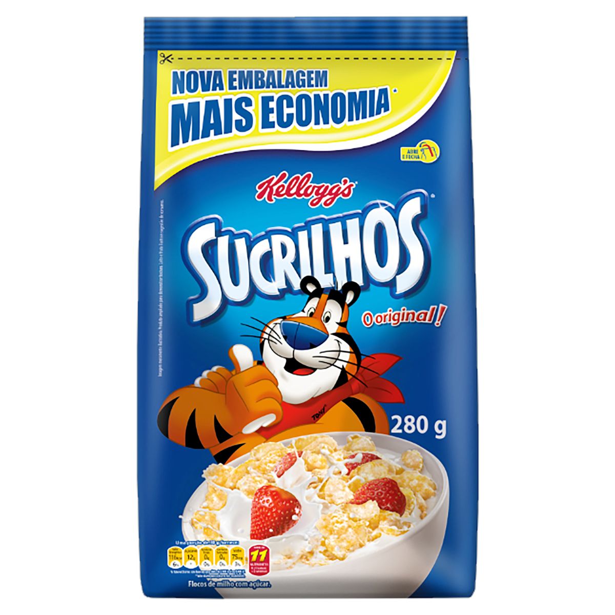 Cereal Matinal Sucrilhos Original Pacote 280g