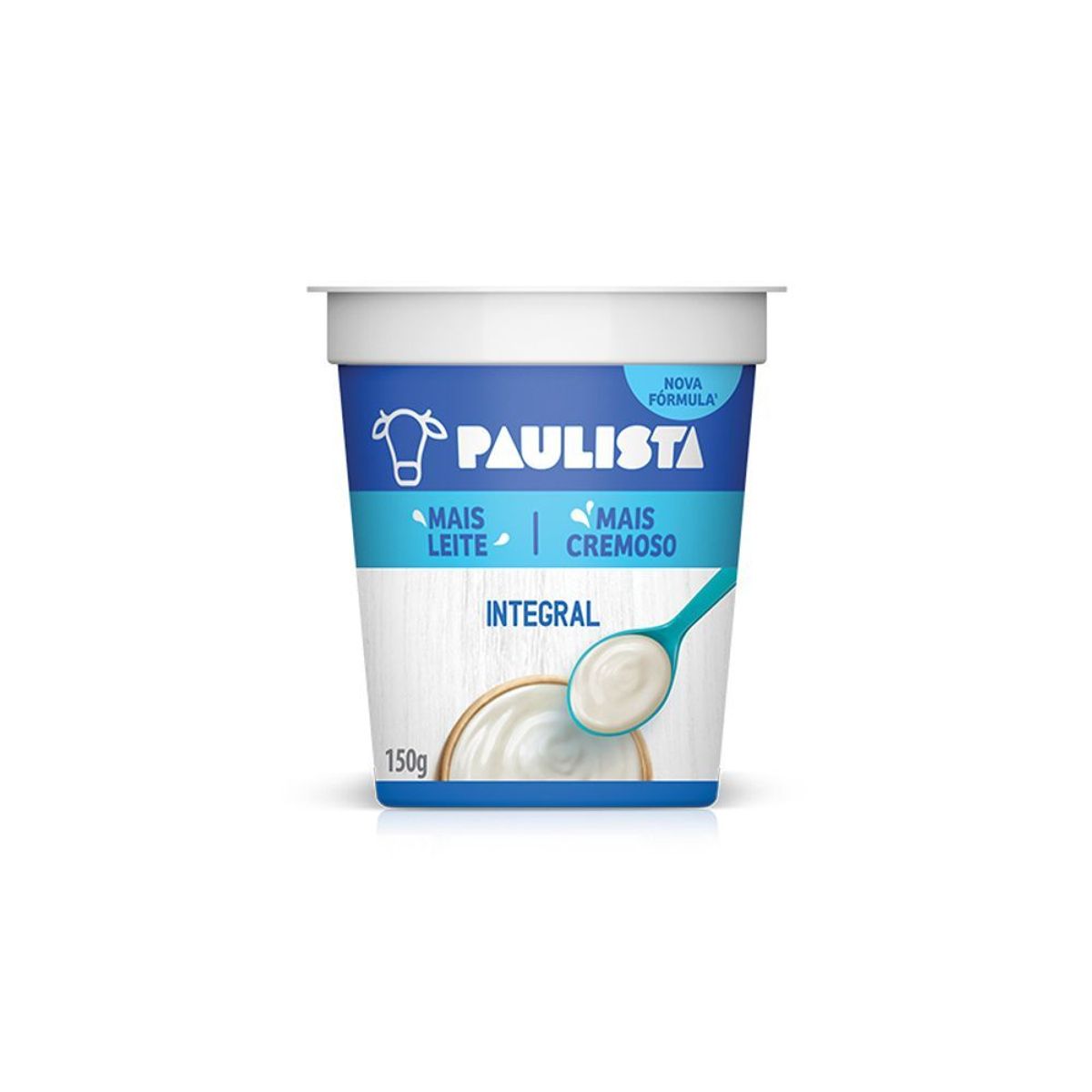 Iogurte Paulista Natural Integral Copo 150g