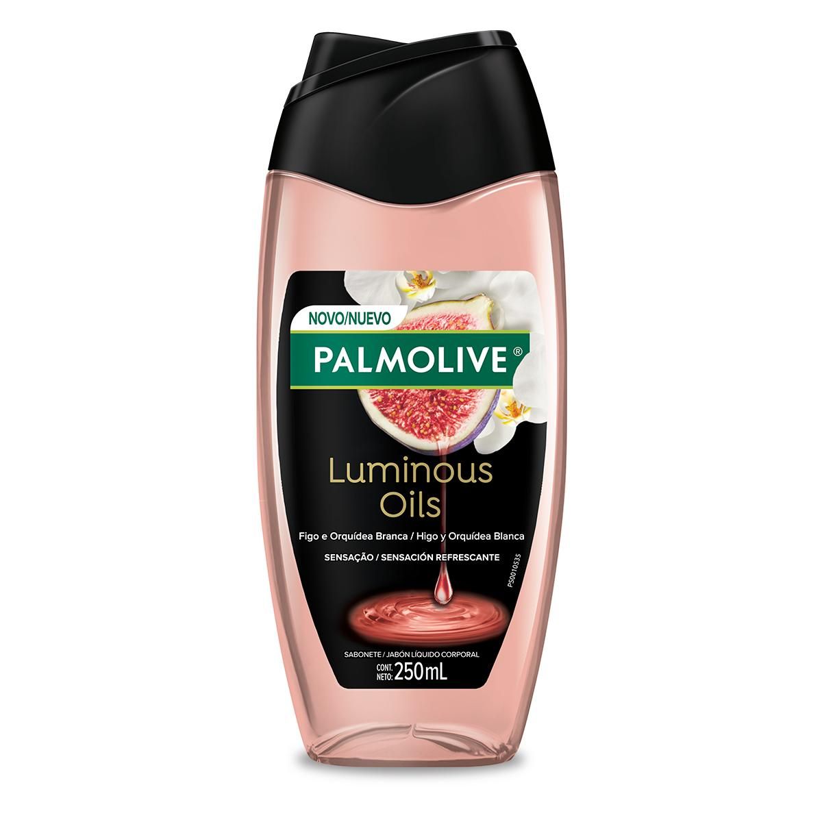 Sabonete Líquido Palmolive Luminous Oils Sensação Refrescante 250ml