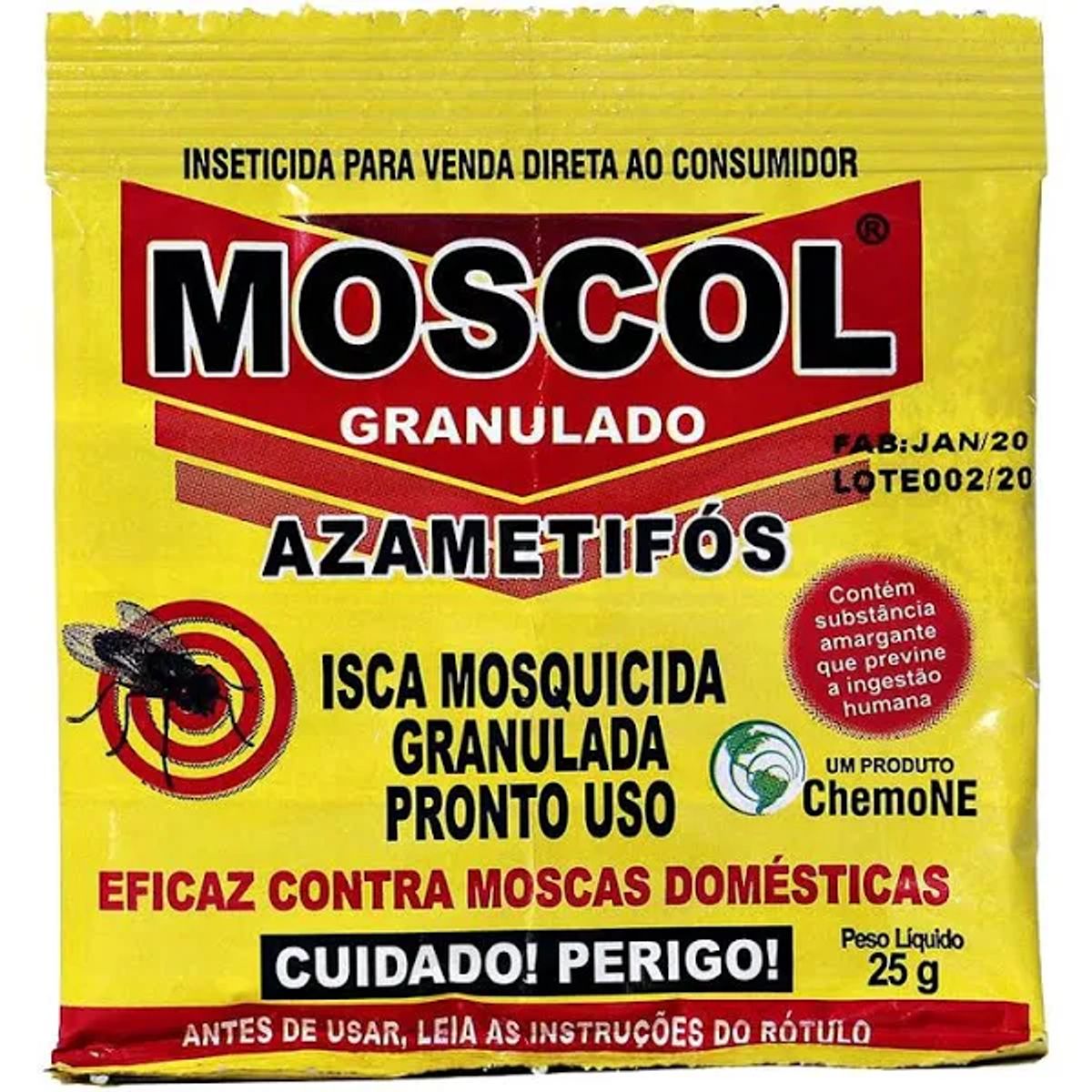 Isca Mosquicida Moscol Granulado 25g image number 0