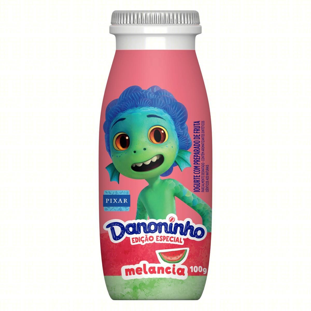 Iogurte Desnatado Danoninho Melancia 100g image number 1