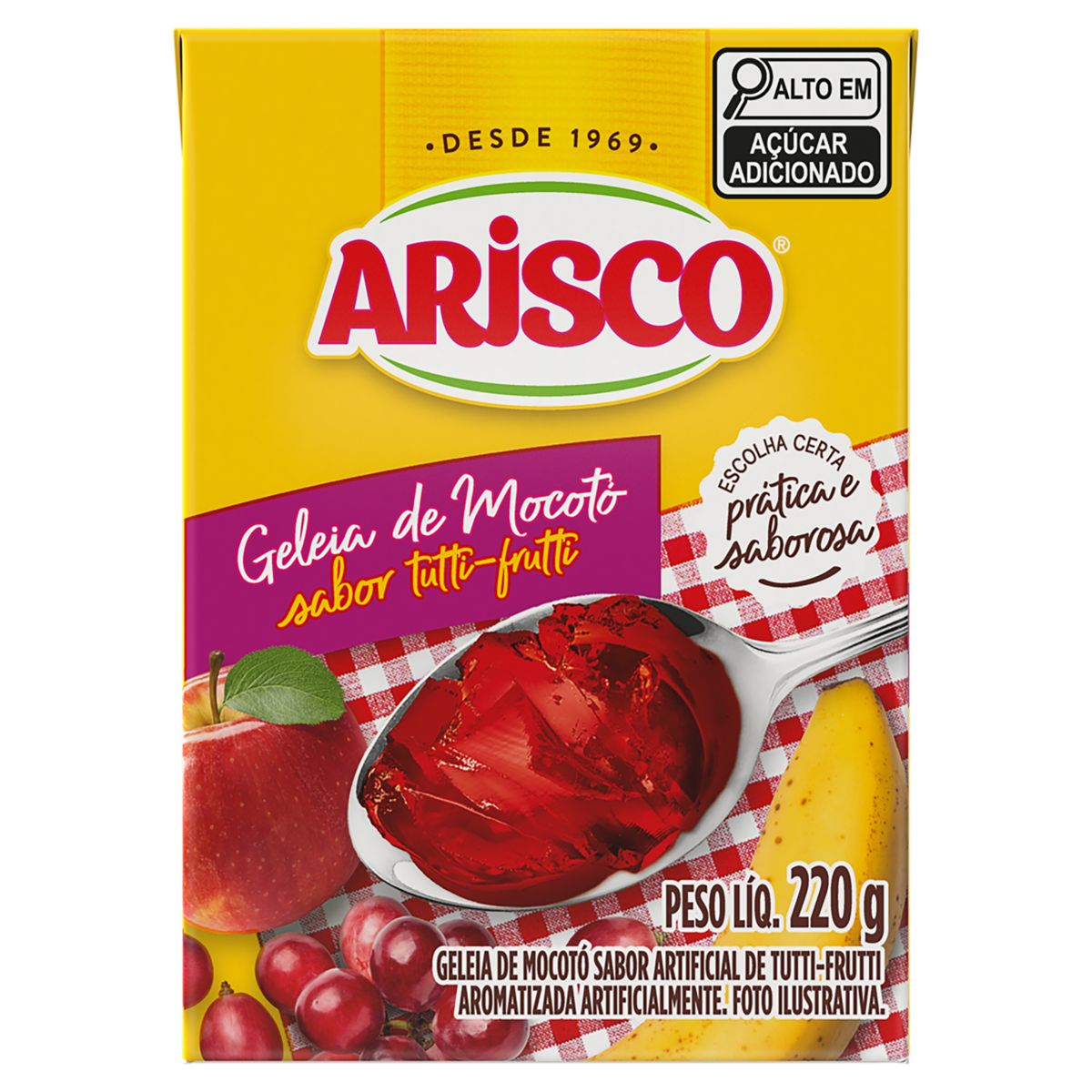 Geleia de Mocotó Arisco Tutti Frutti 220g