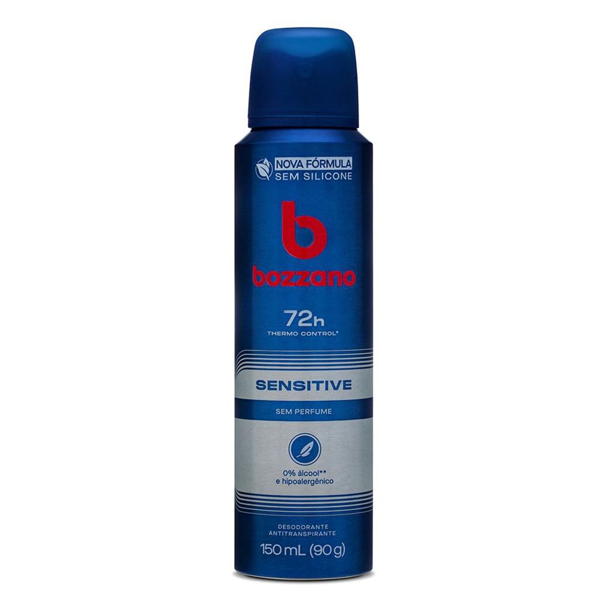 Desodorante Aerossol Bozzano Sensitive sem Perfume 90g