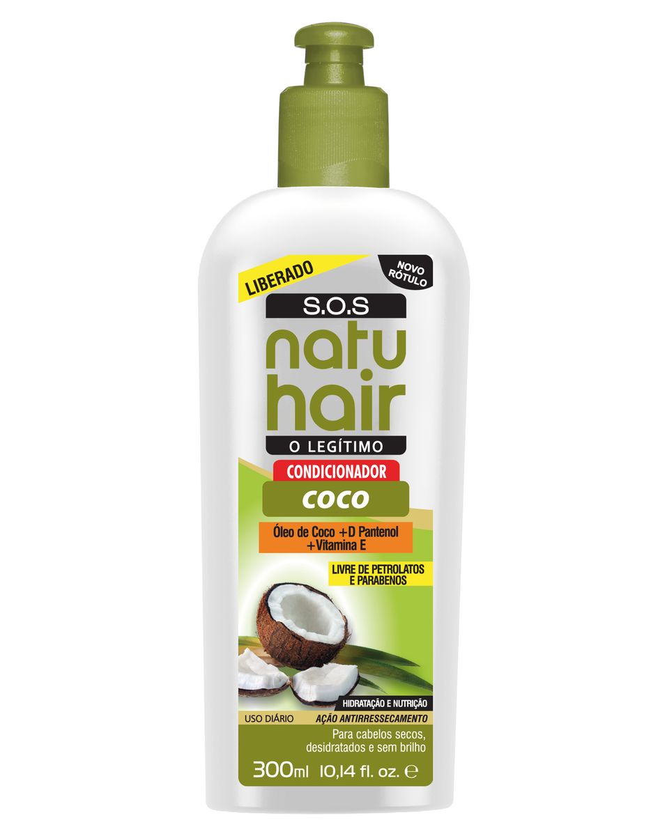 Condicionador Natu Hair Coco 300ml