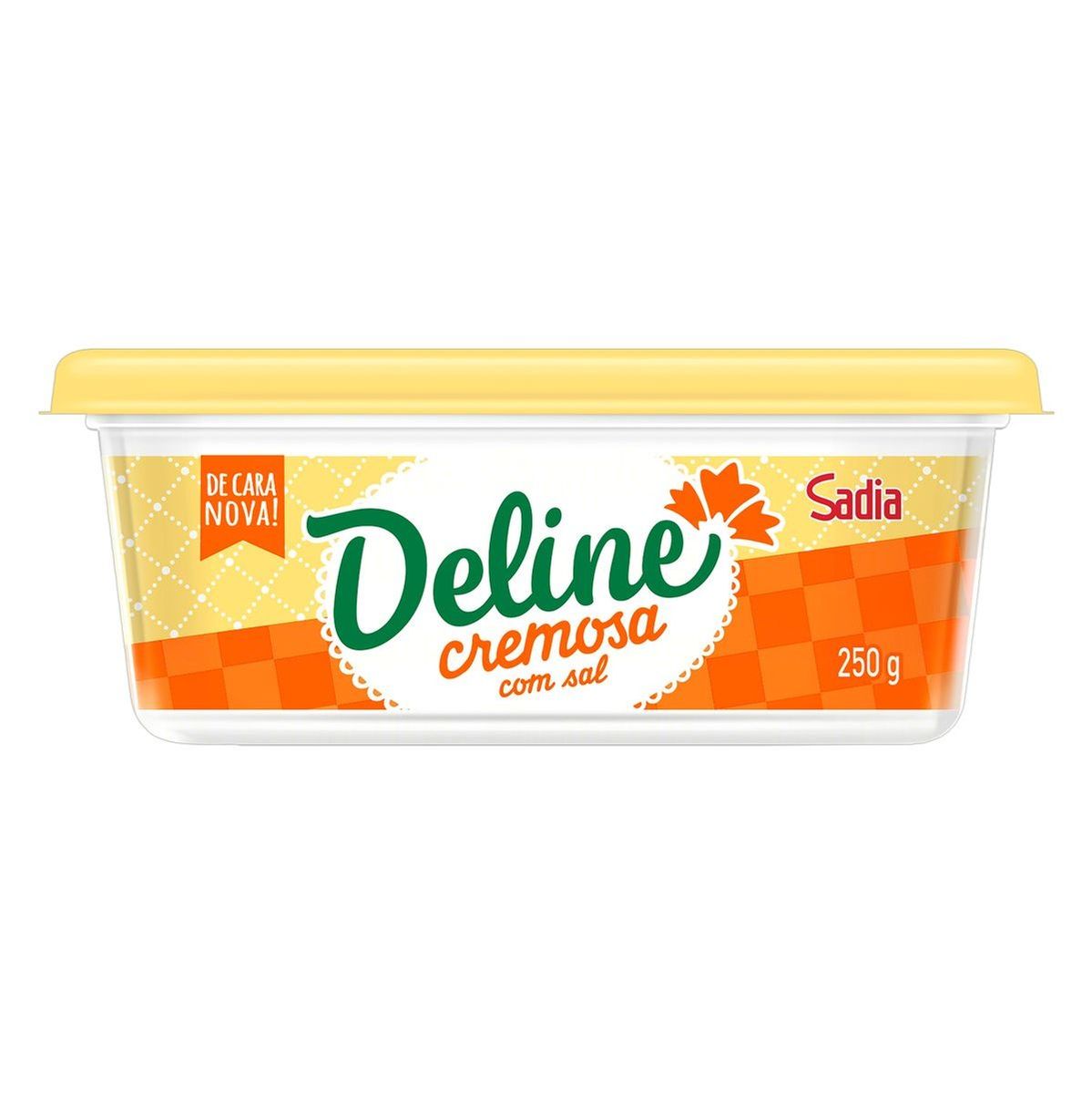 Margarina Cremosa com Sal Deline Pote 250g image number 0
