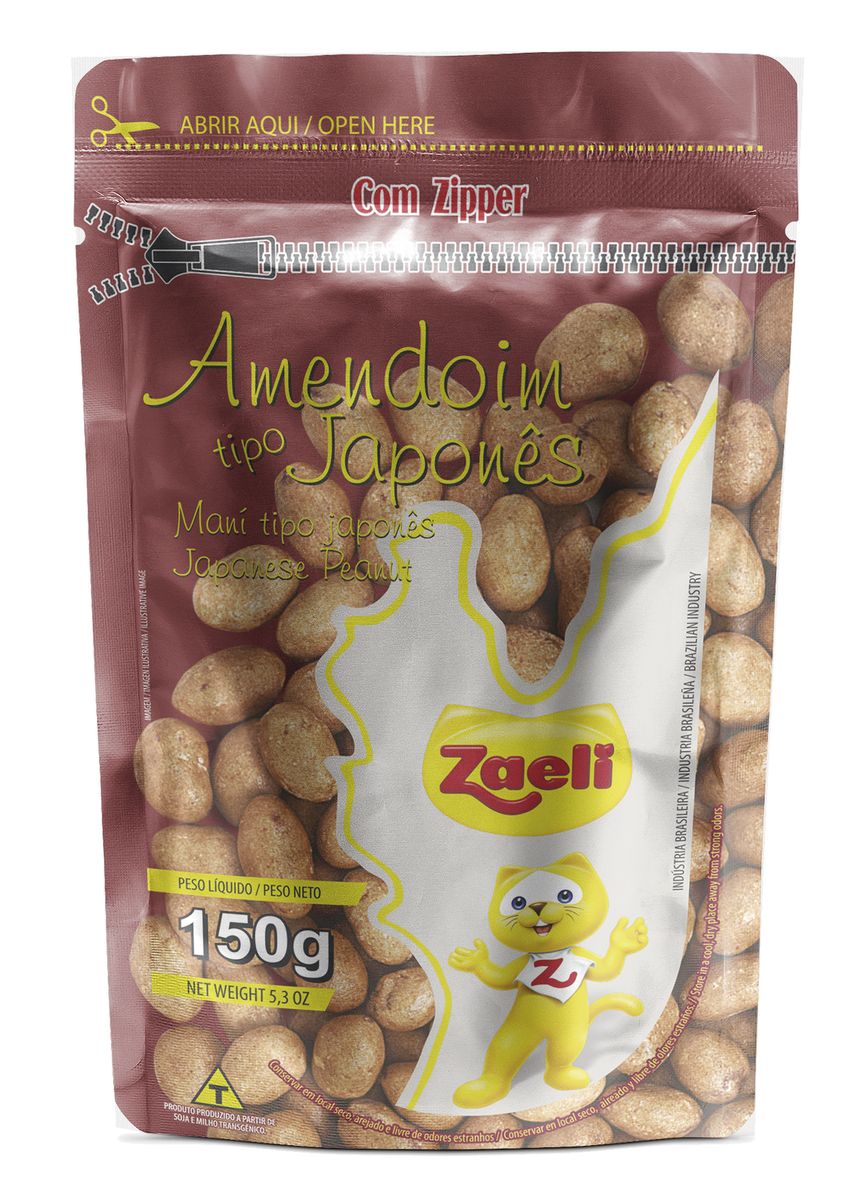 Amendoim tipo Japonês Zaeli 150g image number 0